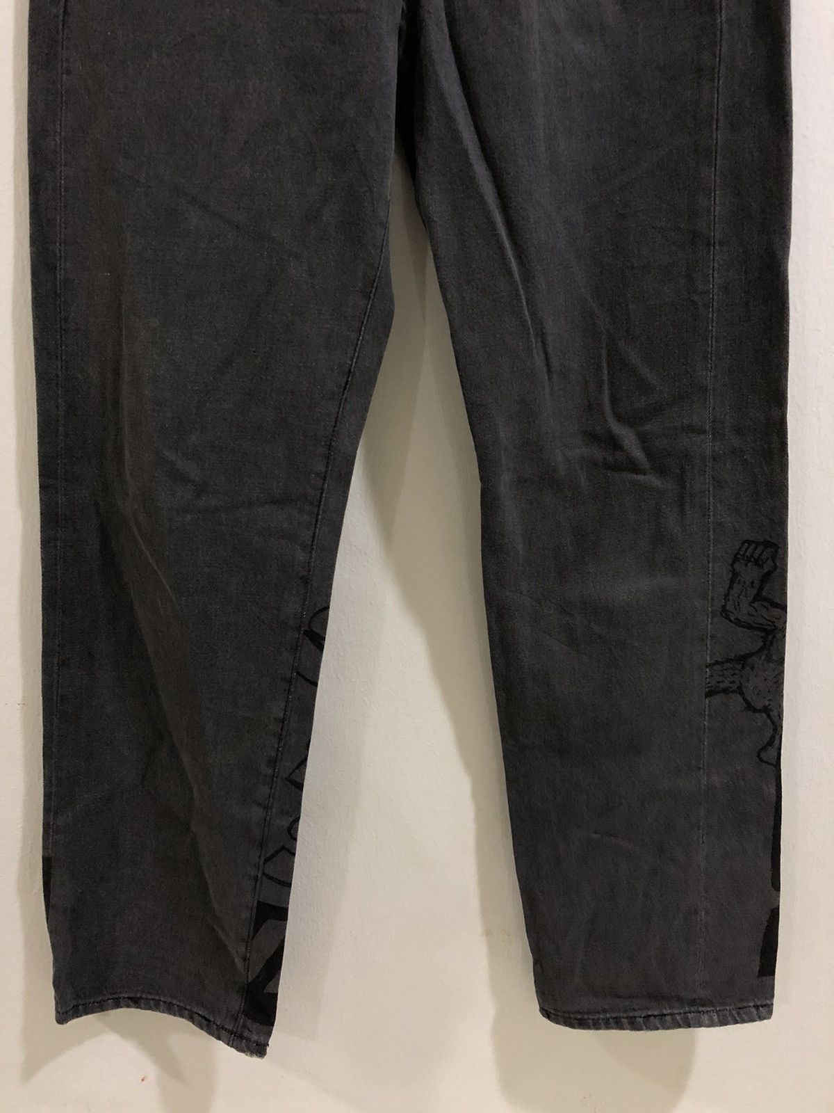 Neighborhood 🇯🇵 2002 NEIGHBOURHOOD x PUBLIC IMAGE LTD SELVEDGE DENIM Size US 31 - 5 Thumbnail