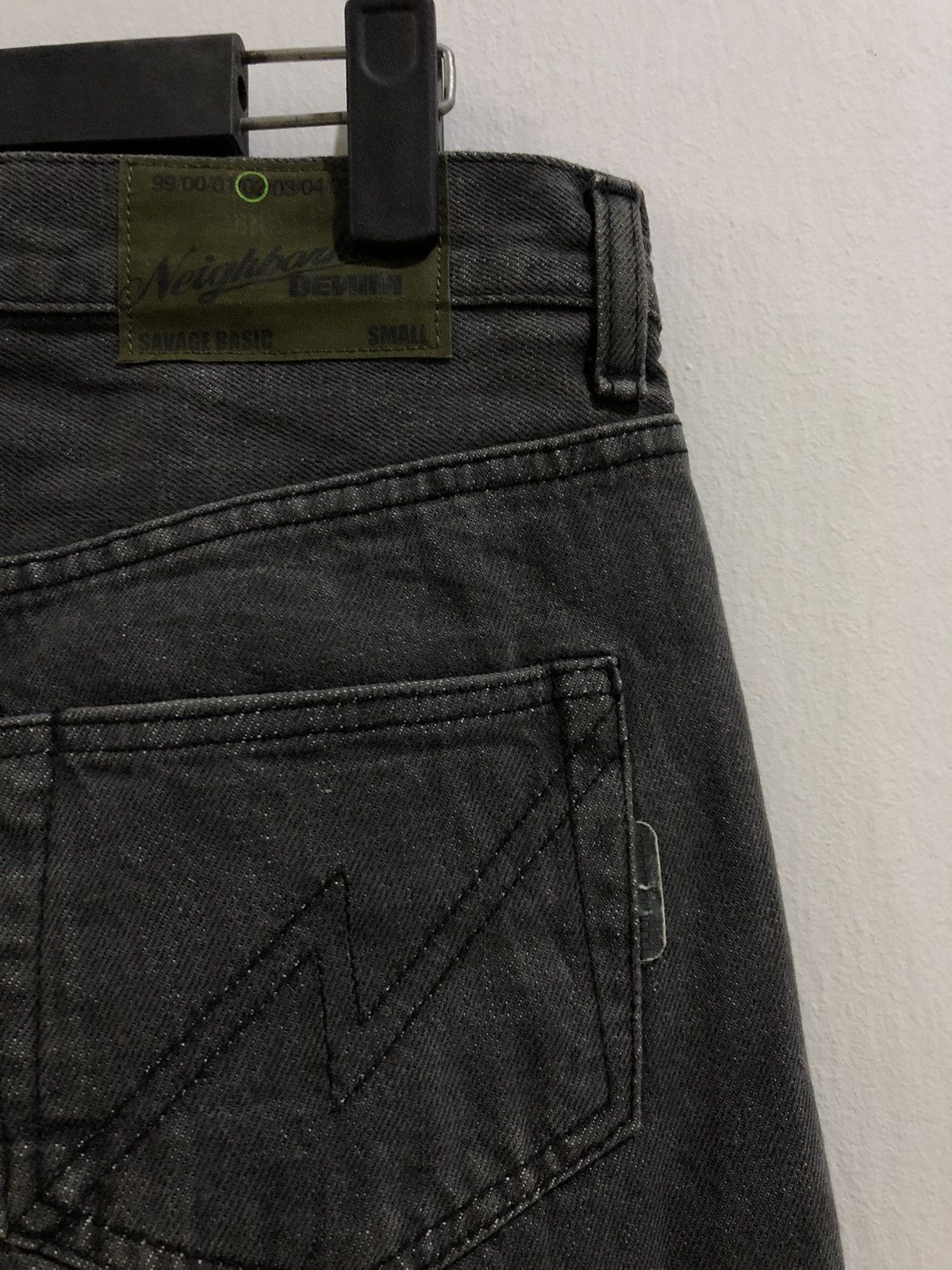 Neighborhood 🇯🇵 2002 NEIGHBOURHOOD x PUBLIC IMAGE LTD SELVEDGE DENIM Size US 31 - 7 Thumbnail