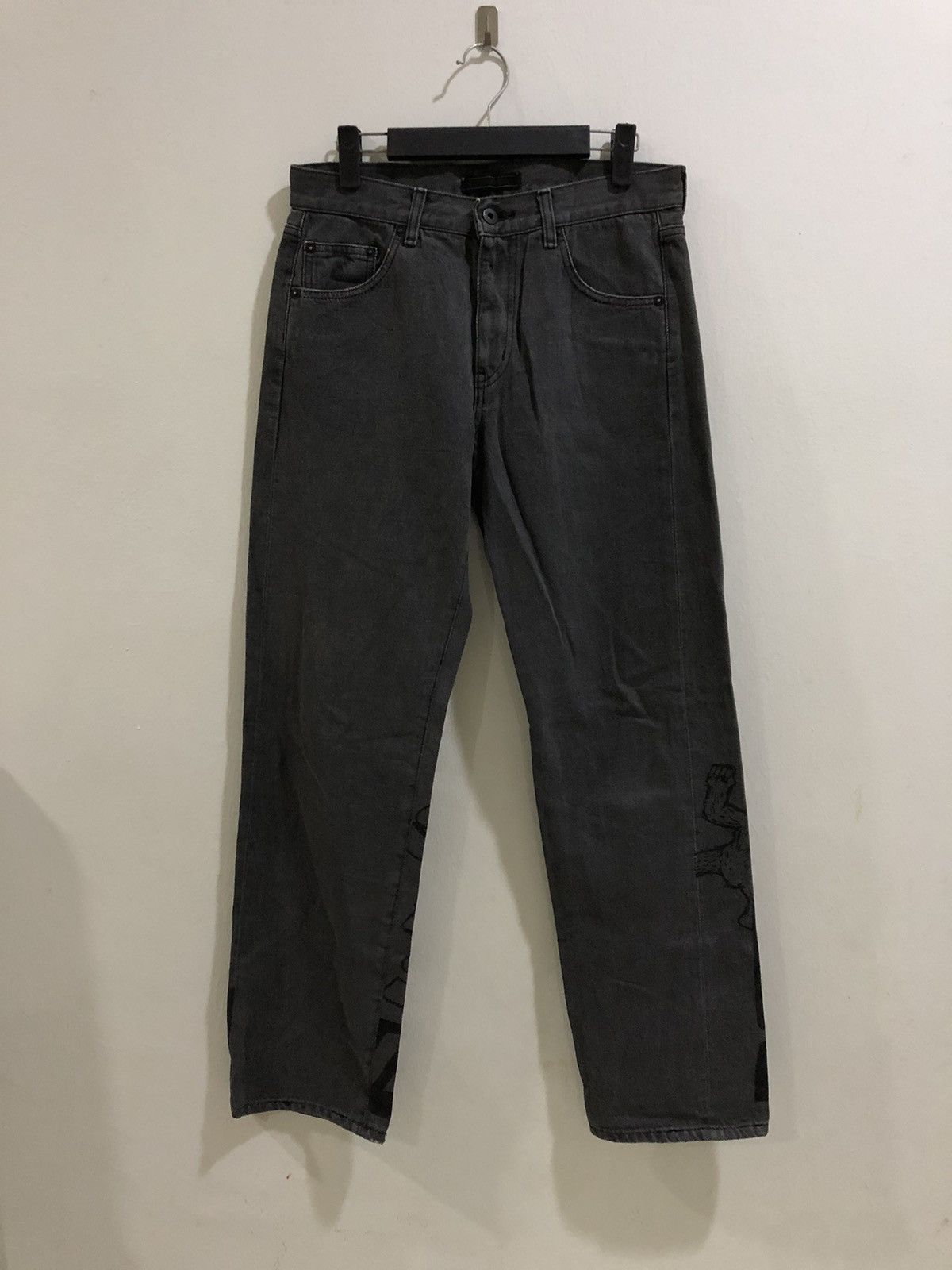 Neighborhood 🇯🇵 2002 NEIGHBOURHOOD x PUBLIC IMAGE LTD SELVEDGE DENIM Size US 31 - 2 Thumbnail