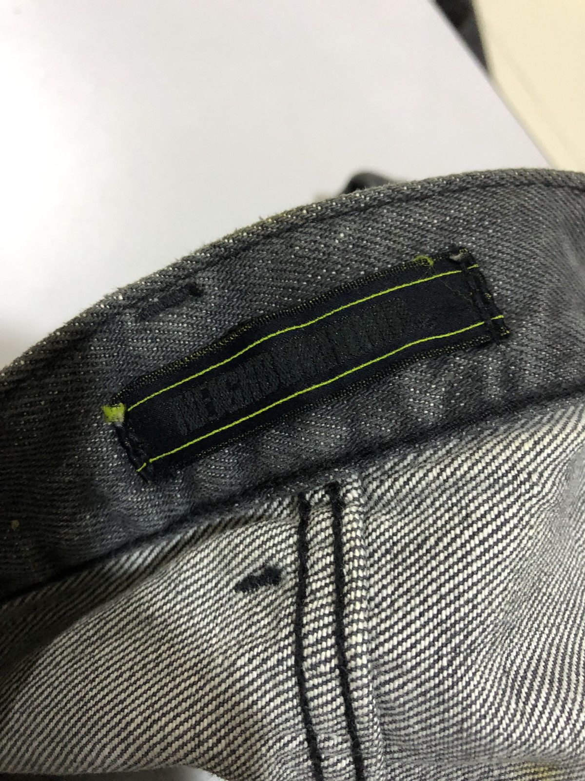 Neighborhood 🇯🇵 2002 NEIGHBOURHOOD x PUBLIC IMAGE LTD SELVEDGE DENIM Size US 31 - 13 Thumbnail