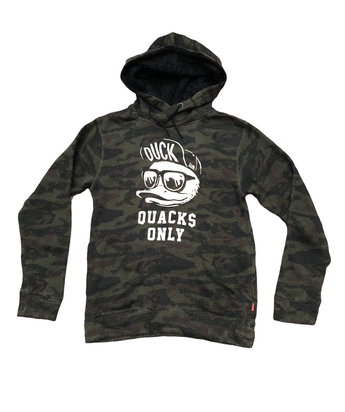 Japanese Brand × Vintage B ONE SOUL DUCK QUACK ONLY CAMO HOODIE Size US L / EU 52-54 / 3 - 1 Thumbnail