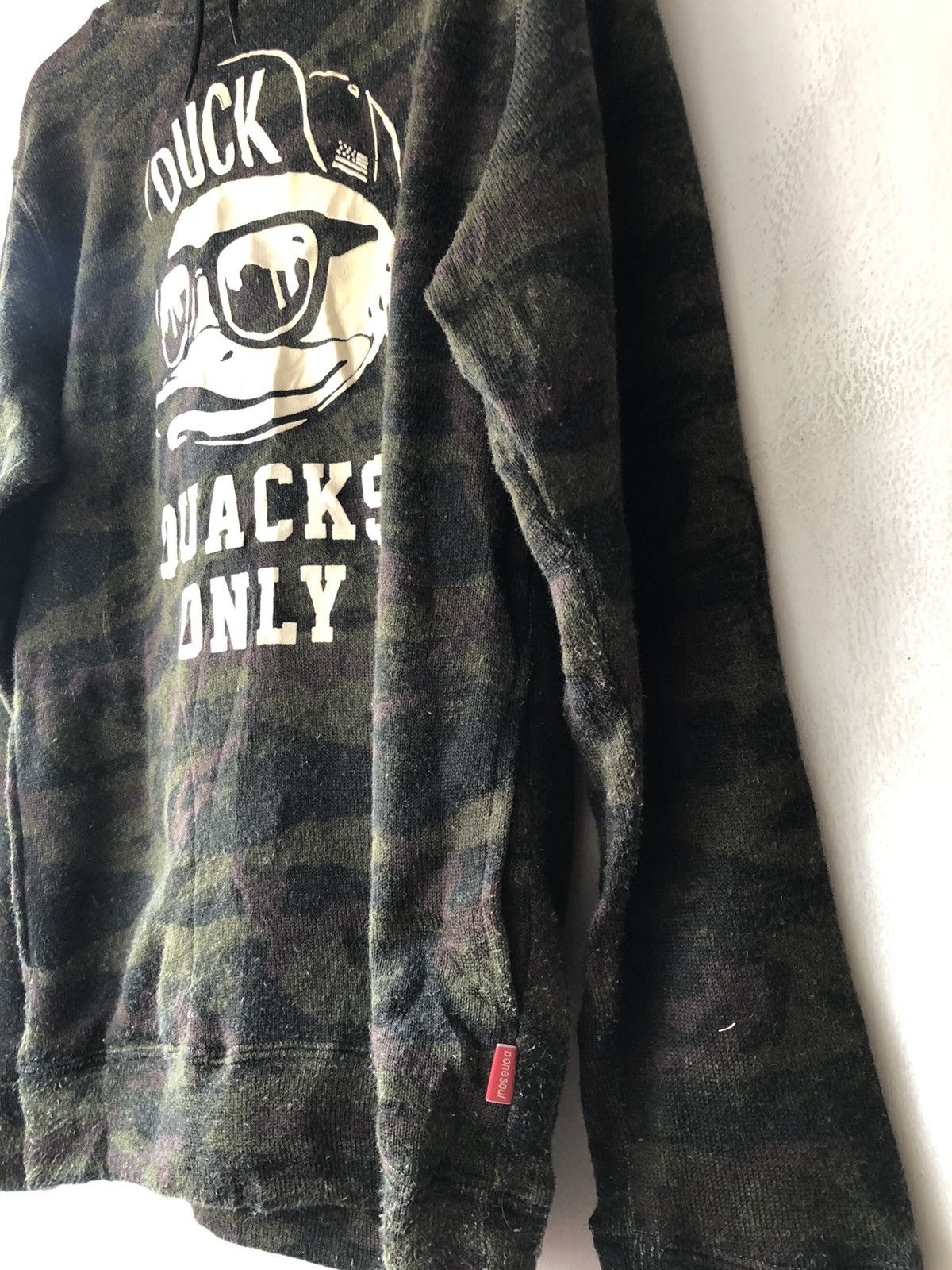 Japanese Brand × Vintage B ONE SOUL DUCK QUACK ONLY CAMO HOODIE Size US L / EU 52-54 / 3 - 3 Thumbnail
