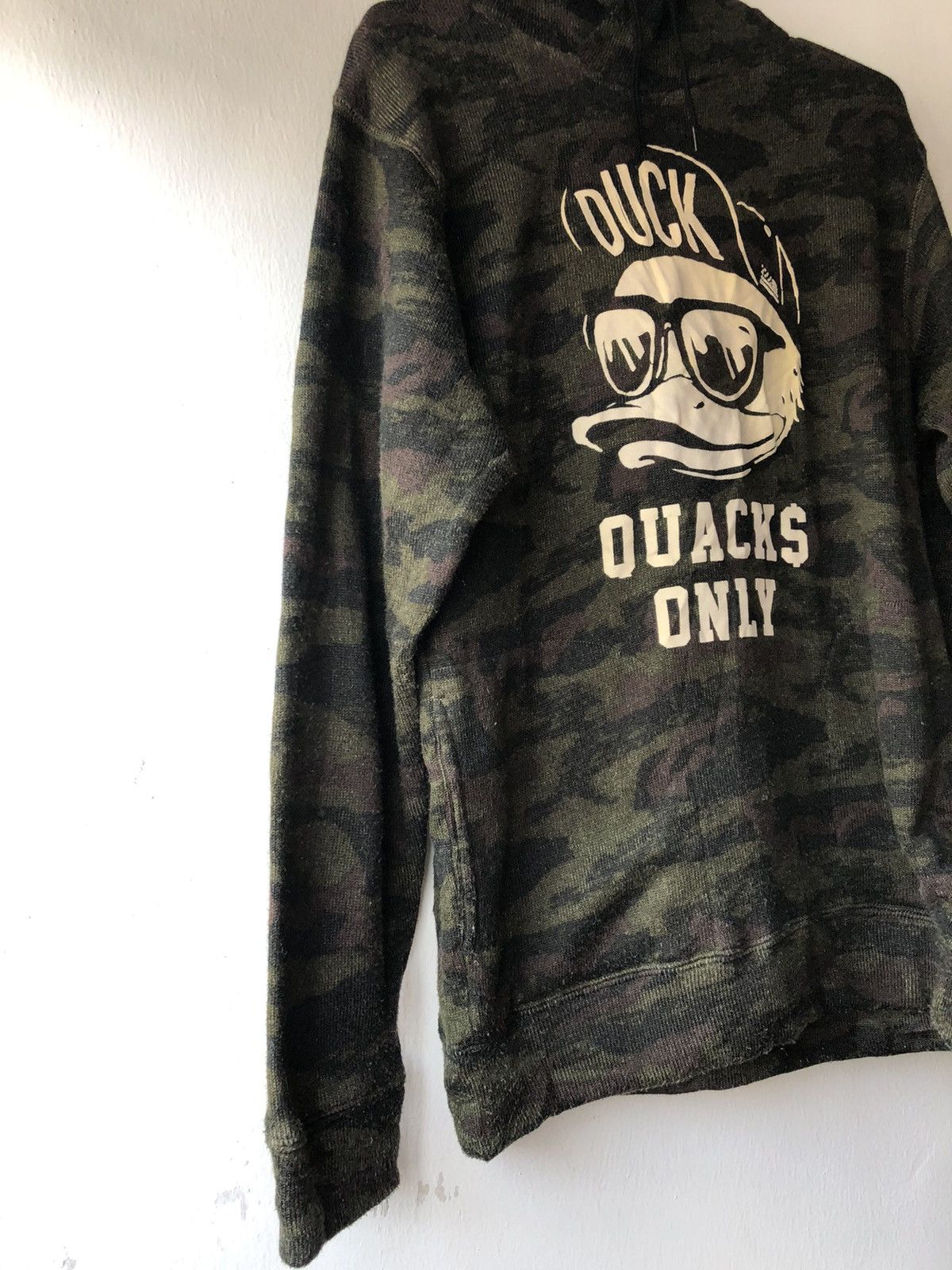 Japanese Brand × Vintage B ONE SOUL DUCK QUACK ONLY CAMO HOODIE Size US L / EU 52-54 / 3 - 5 Thumbnail