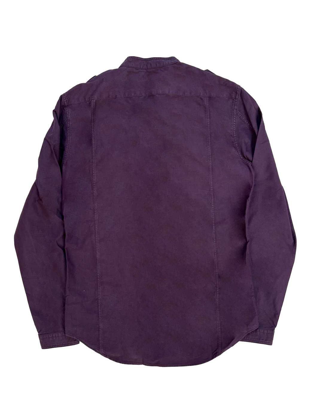 Burberry ⚡️QUICK SALE⚡️Burberry Brit Purple Shirt with Mao Collar Size US S / EU 44-46 / 1 - 2 Thumbnail