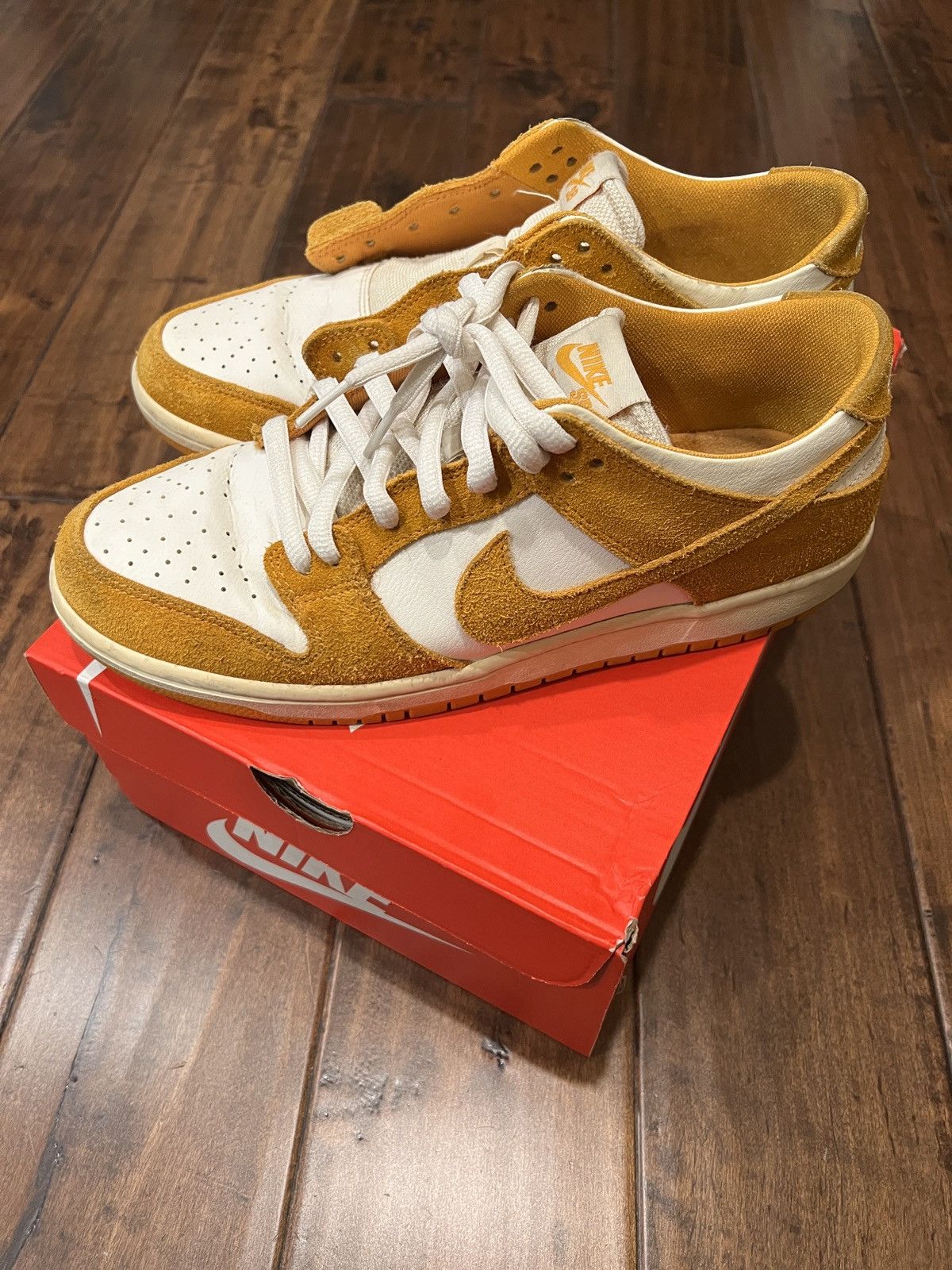 Nike Streetwear Vintage Vintage nike sb dunk low circuit orange Grailed