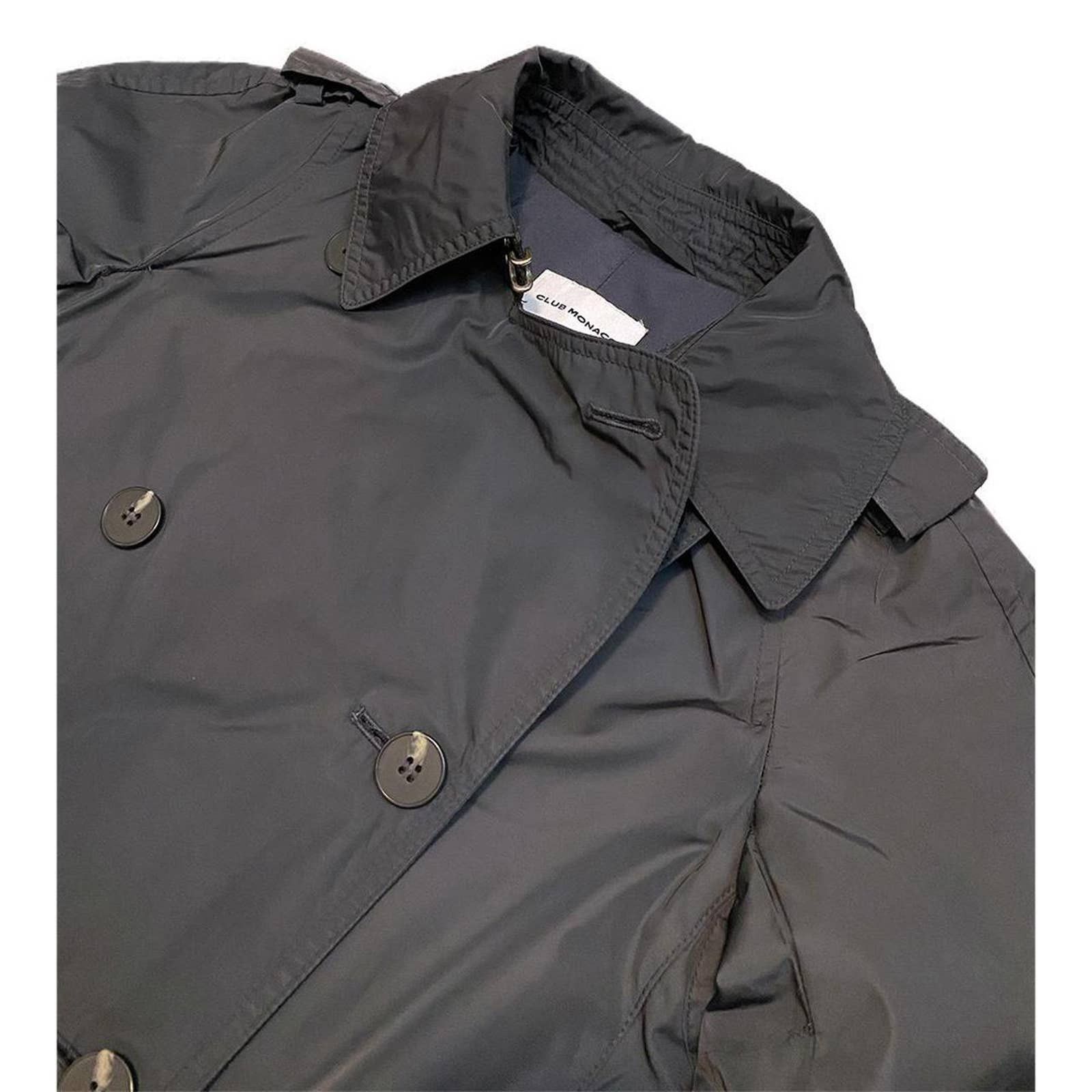 Club Monaco Club Monaco Luxury Designer Trench Coat Jacket Women XS Size XS / US 0-2 / IT 36-38 - 2 Thumbnail