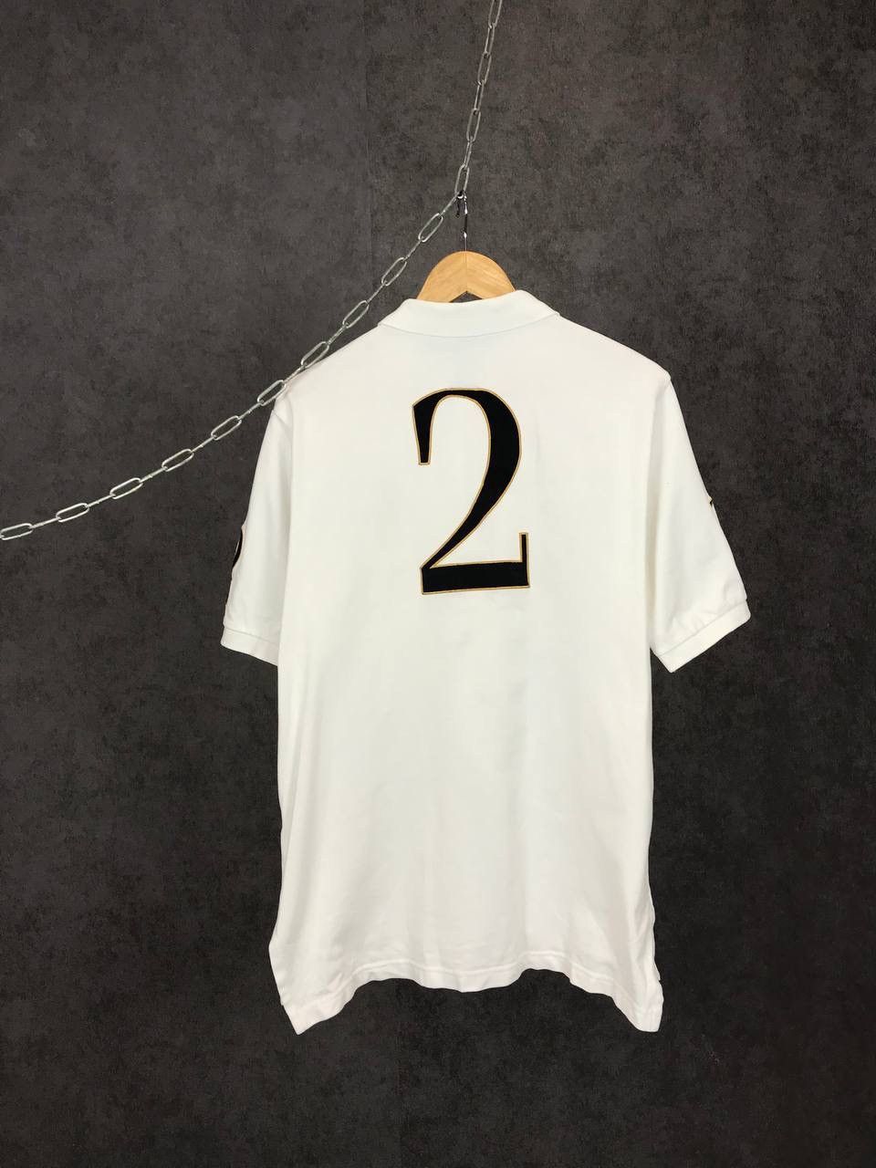 Polo Ralph Lauren Polo Ralph Lauren vintage luxury overprinted polo tee Size US XL / EU 56 / 4 - 6 Thumbnail