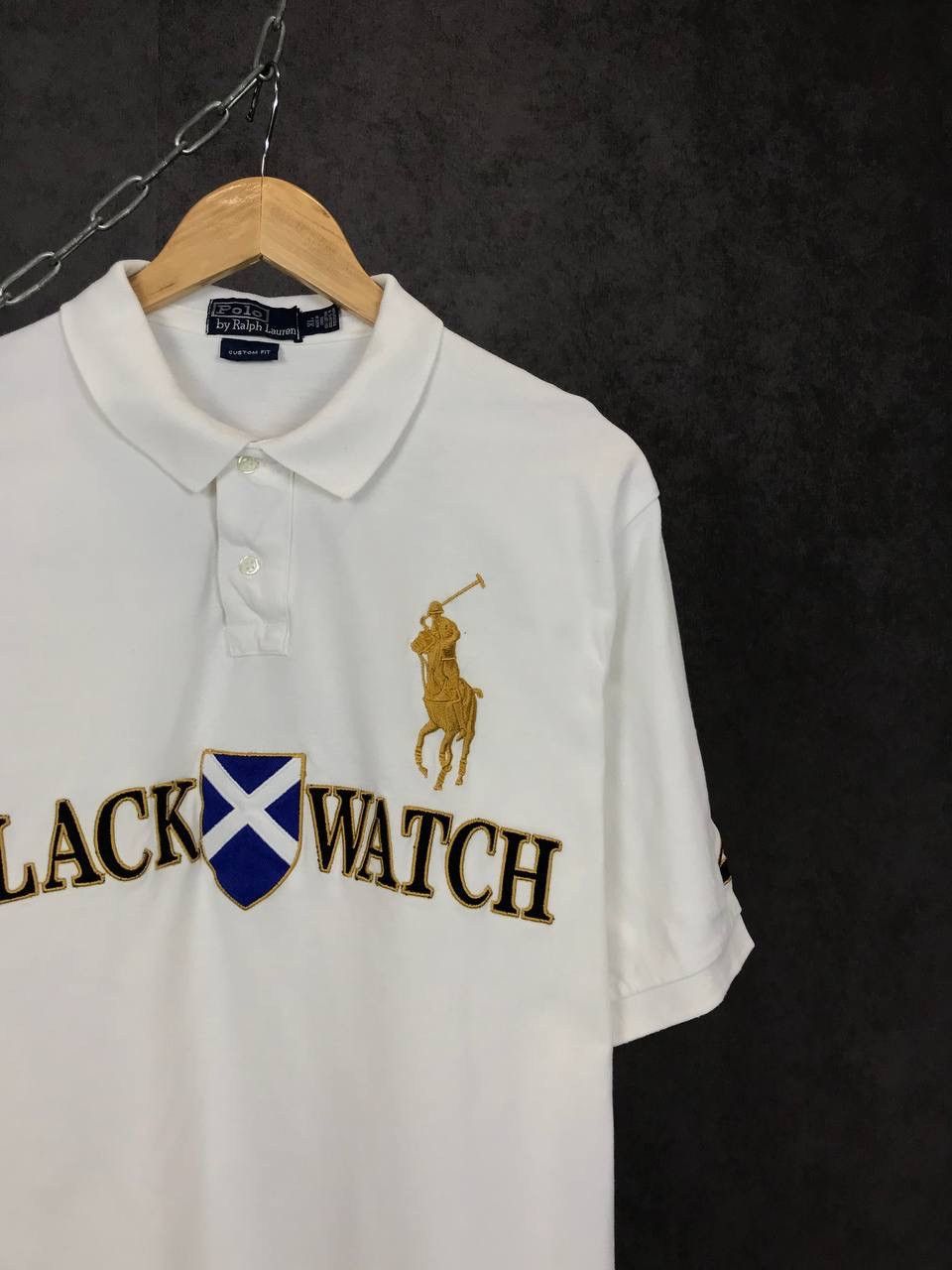 Polo Ralph Lauren Polo Ralph Lauren vintage luxury overprinted polo tee Size US XL / EU 56 / 4 - 2 Thumbnail