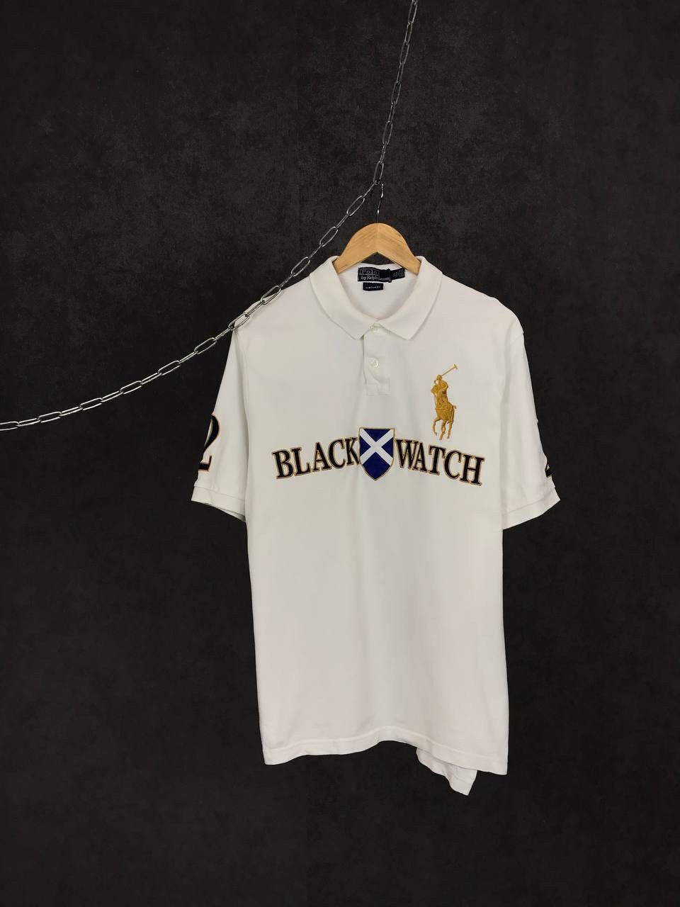Polo Ralph Lauren Polo Ralph Lauren vintage luxury overprinted polo tee Size US XL / EU 56 / 4 - 1 Thumbnail