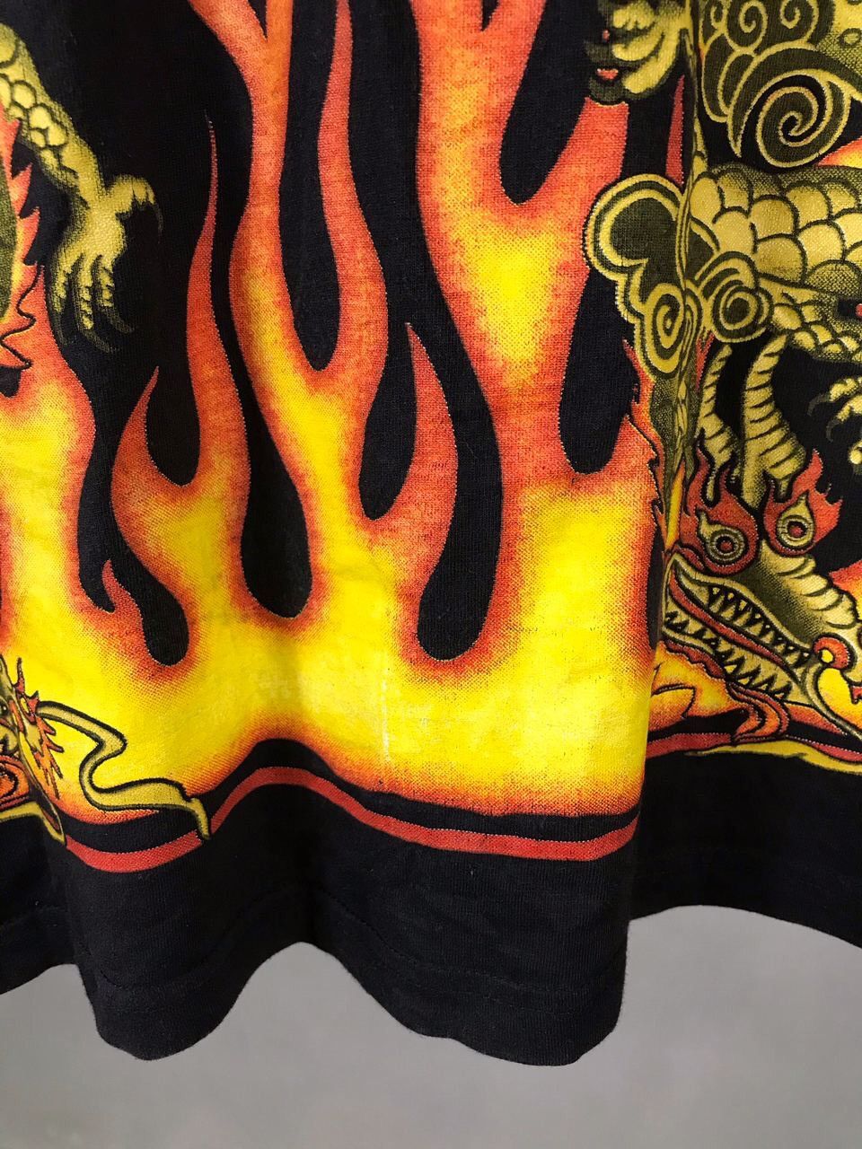 Other × Vintage Vintage Rock Dragon Fire Tee Size US L / EU 52-54 / 3 - 12 Thumbnail