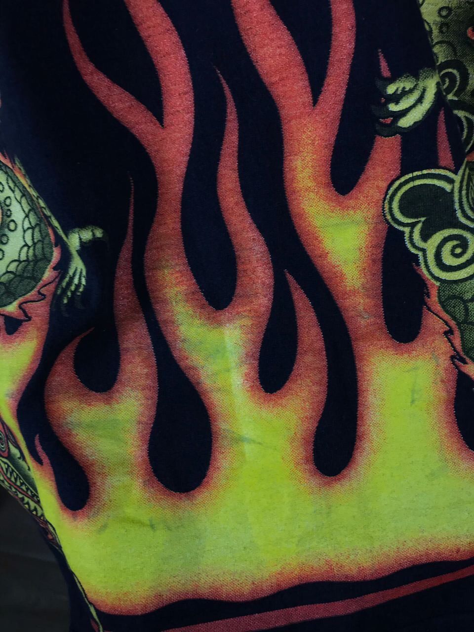 Other × Vintage Vintage Rock Dragon Fire Tee Size US L / EU 52-54 / 3 - 10 Thumbnail
