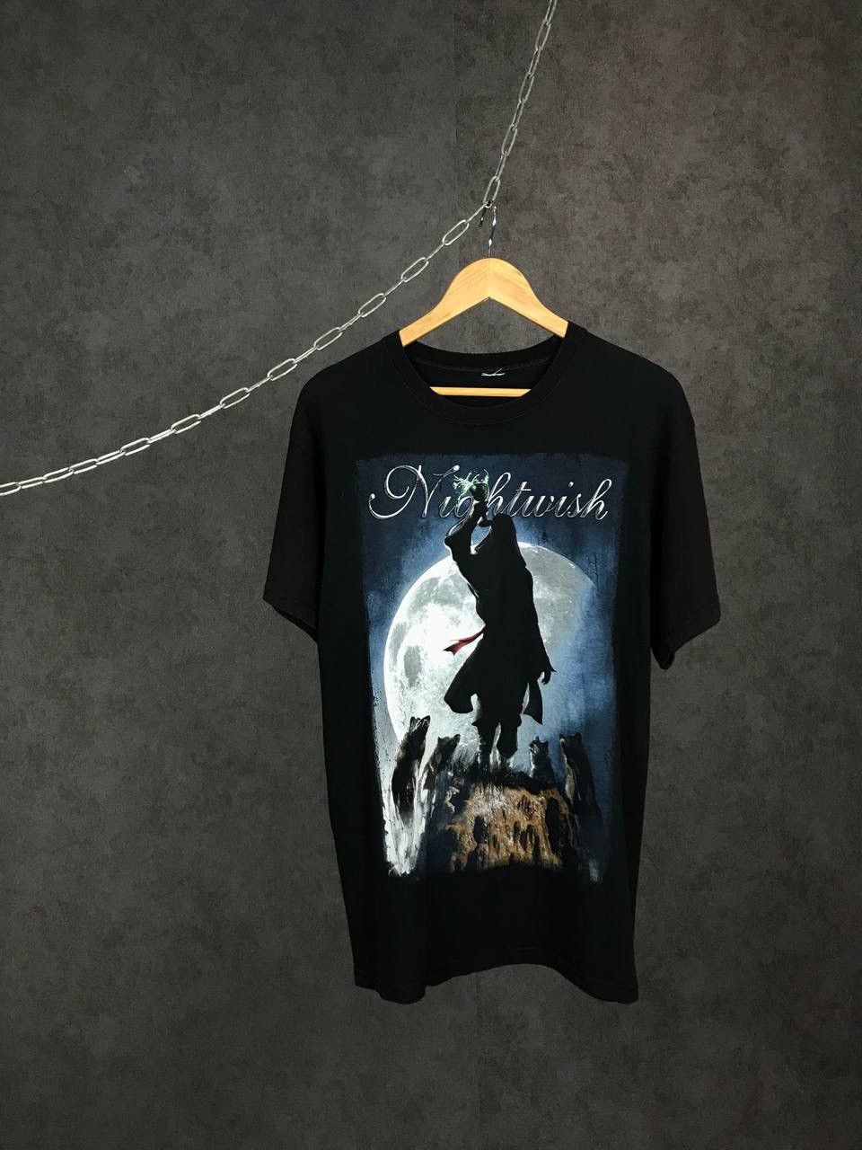 Band Tees Nightwish vintage cult rock band overprinted tee Size US M / EU 48-50 / 2 - 1 Thumbnail