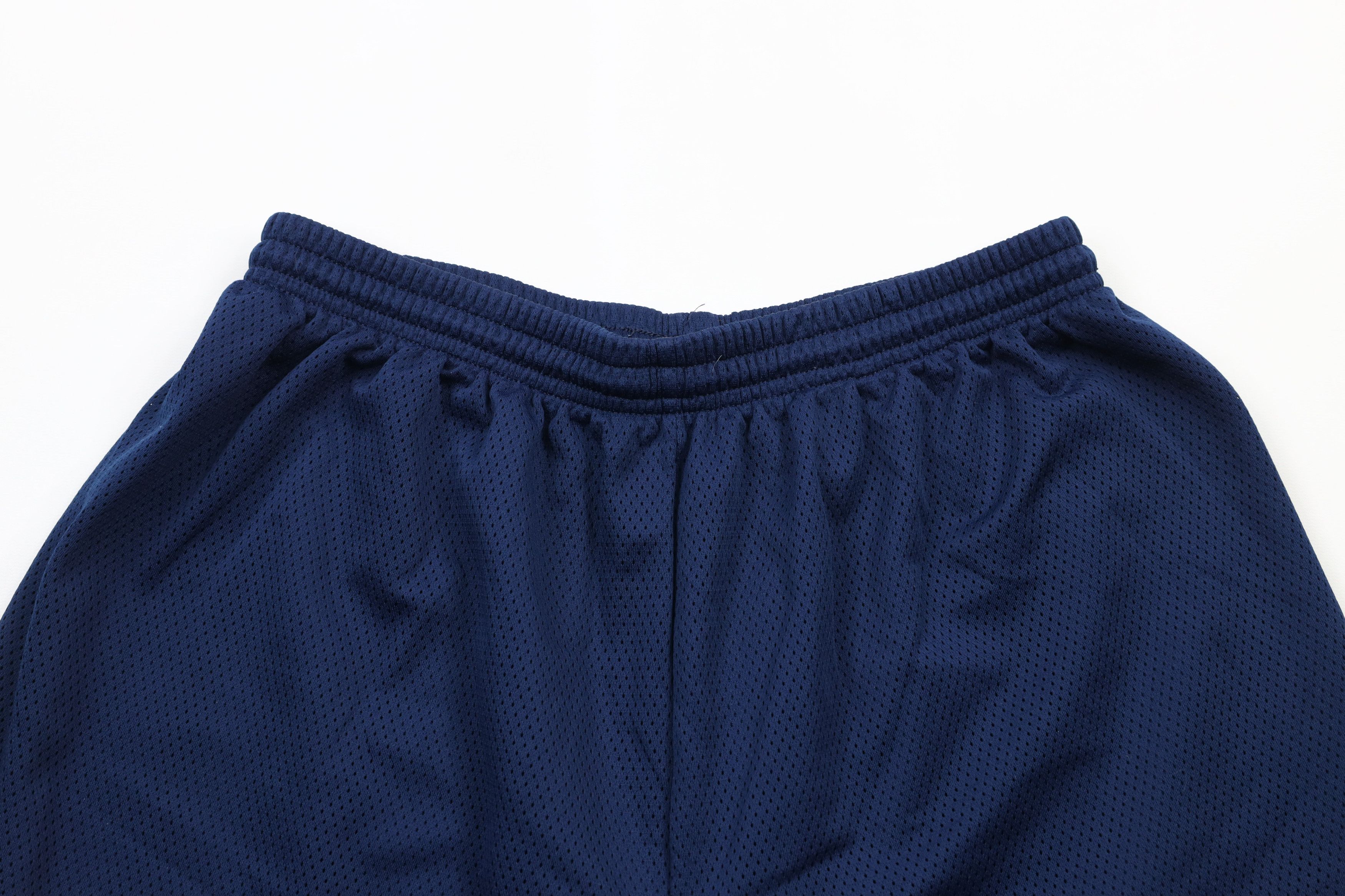 Nike × Vintage Vintage 90s Nike Travis Scott Mini Swoosh Knee Mesh Shorts Size US 32 / EU 48 - 2 Thumbnail