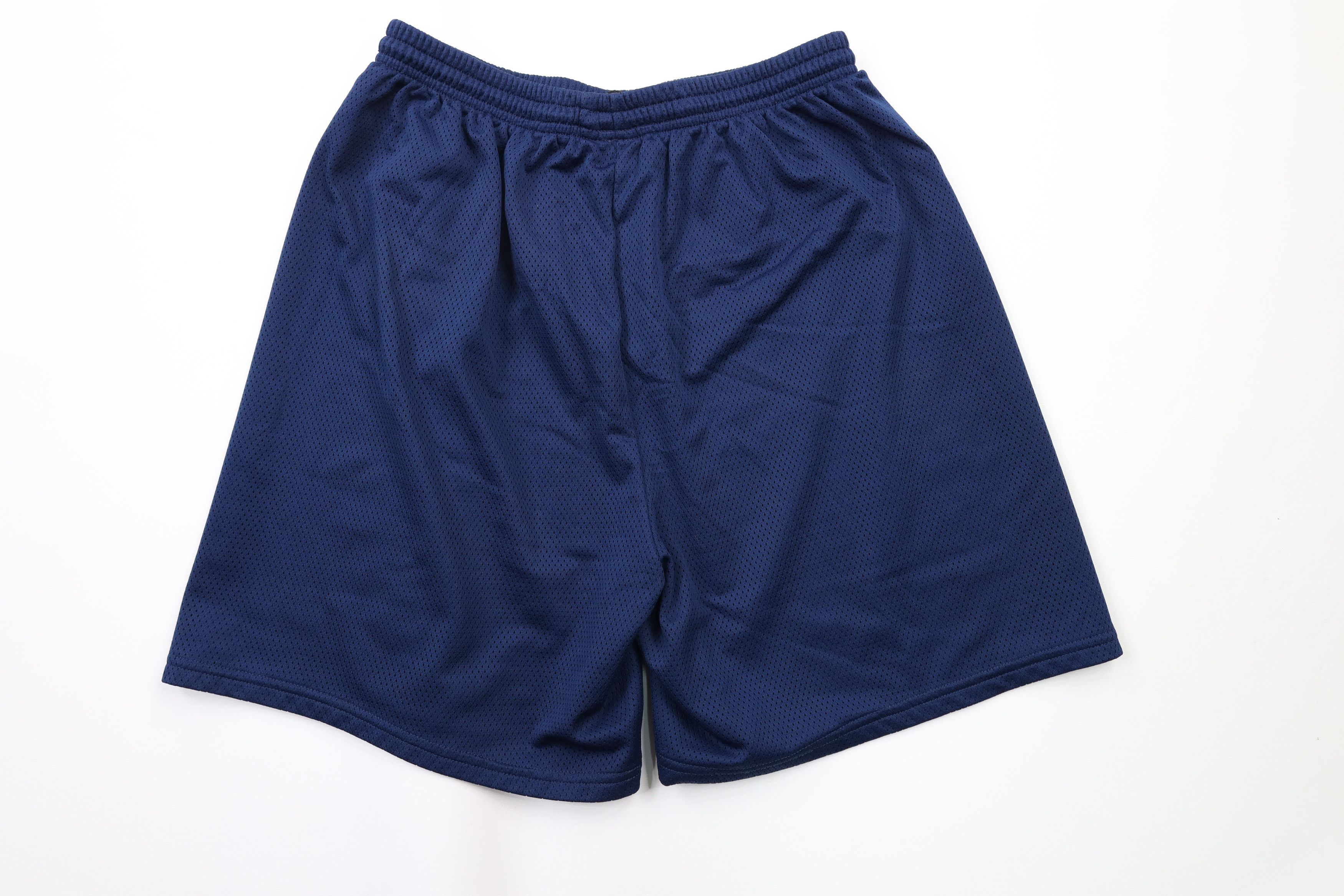 Nike × Vintage Vintage 90s Nike Travis Scott Mini Swoosh Knee Mesh Shorts Size US 32 / EU 48 - 8 Thumbnail