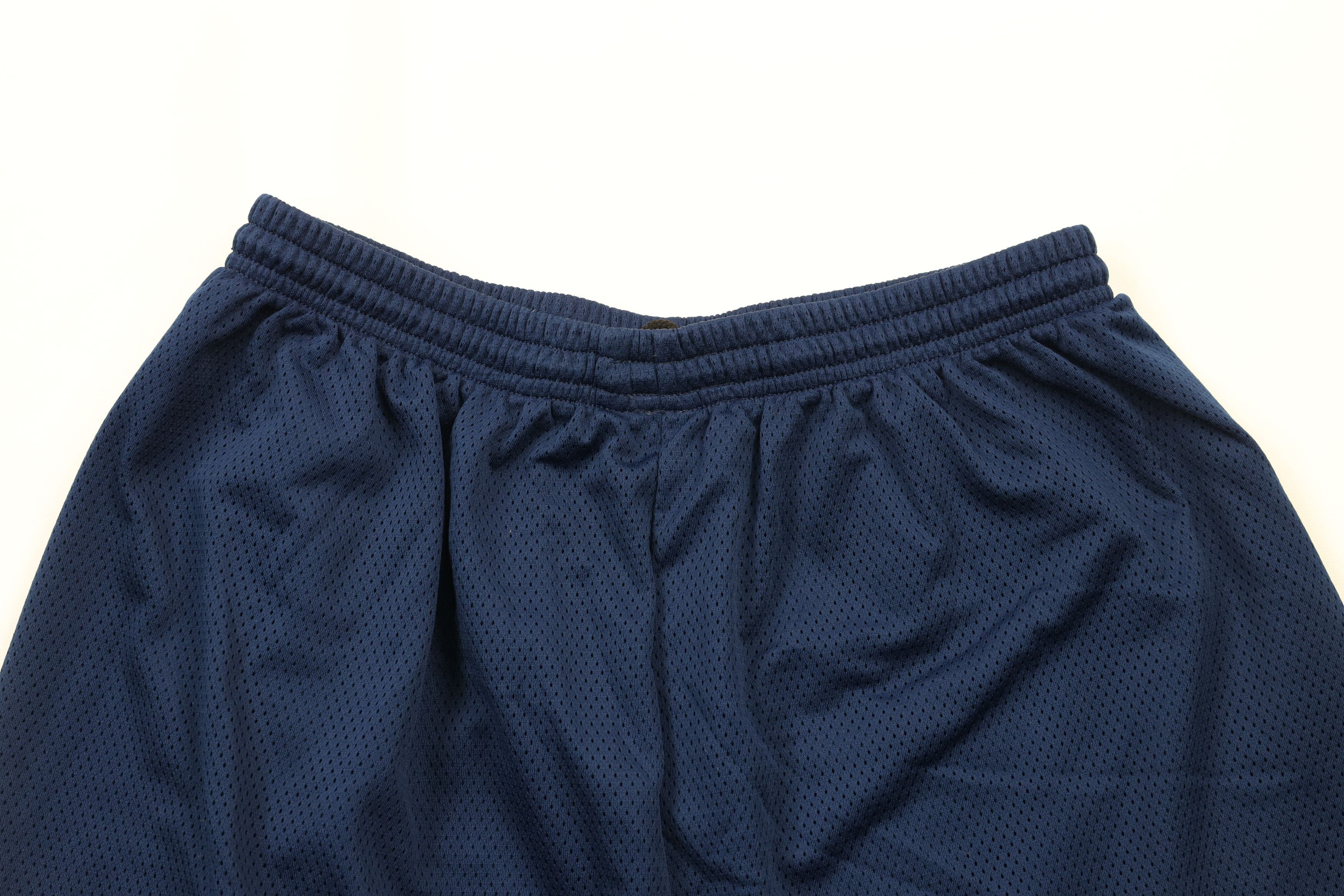 Nike × Vintage Vintage 90s Nike Travis Scott Mini Swoosh Knee Mesh Shorts Size US 32 / EU 48 - 9 Thumbnail