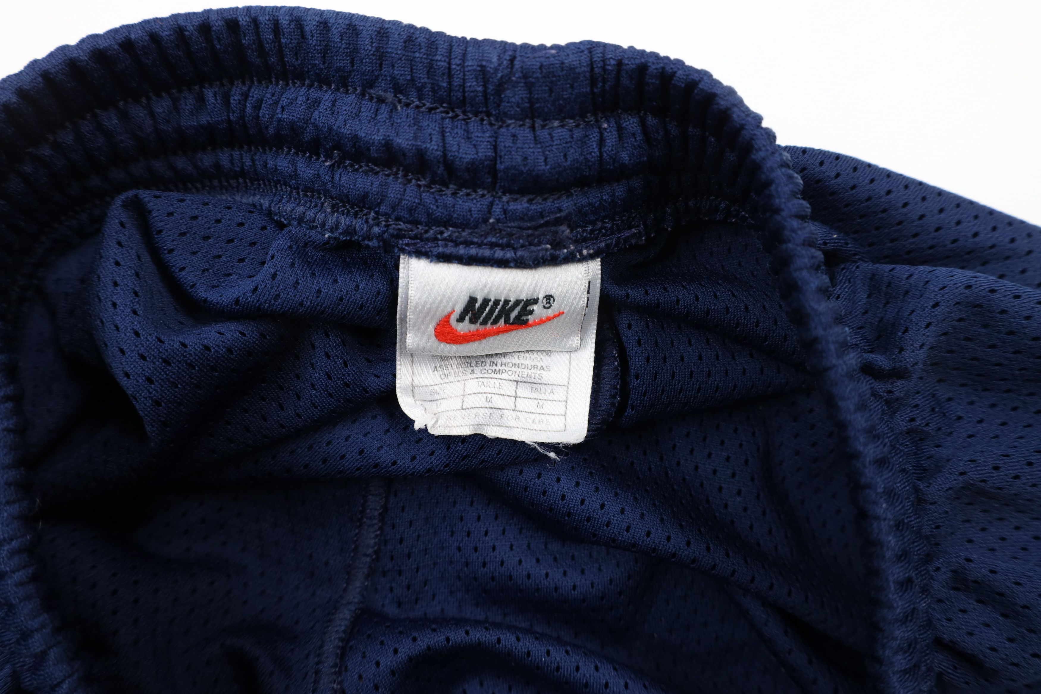 Nike × Vintage Vintage 90s Nike Travis Scott Mini Swoosh Knee Mesh Shorts Size US 32 / EU 48 - 7 Thumbnail