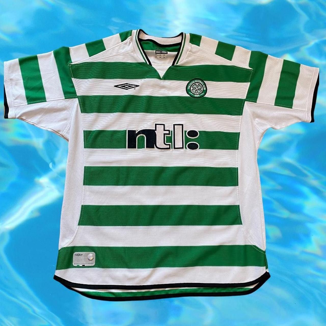2001-03 Celtic Glasgow Umbro Scotland Ntl Shirt Football