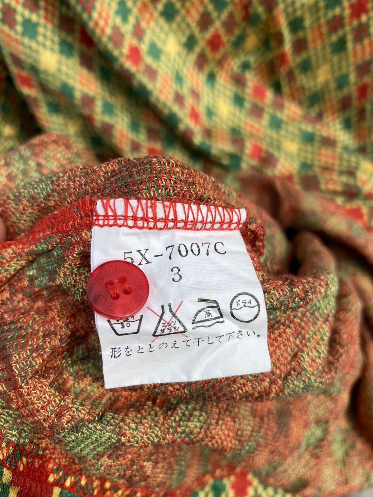 Vintage Kenzo Golf Paris Long sleeve Shirt