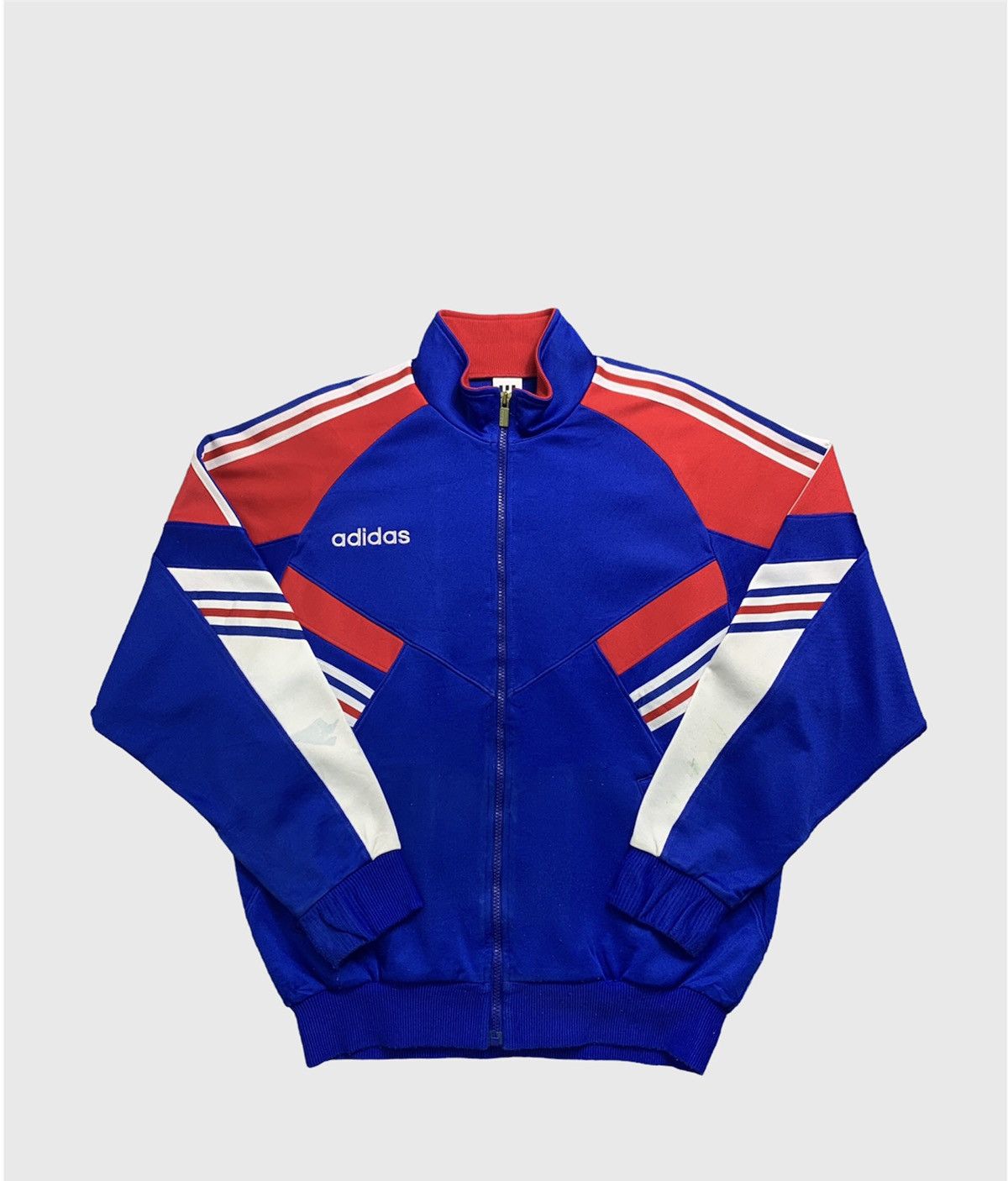 Adidas Vintage 80s 90s Adidas France Multicolor Track Jacket | Grailed