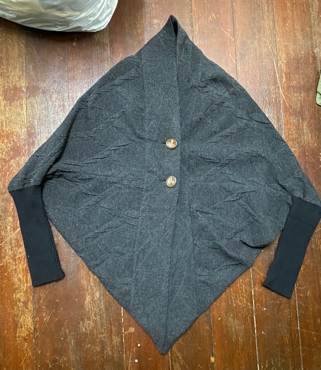 Seditionaries × Vivienne Westwood 🔥RARE🔥 unisex vivienne westwood punk style wool cardigan Size US M / EU 48-50 / 2 - 22 Thumbnail