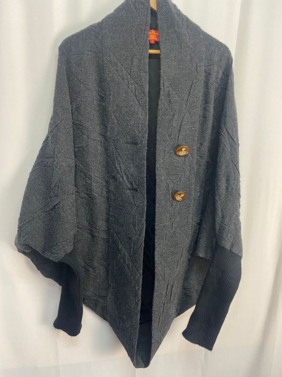 Seditionaries × Vivienne Westwood 🔥RARE🔥 unisex vivienne westwood punk style wool cardigan Size US M / EU 48-50 / 2 - 9 Thumbnail