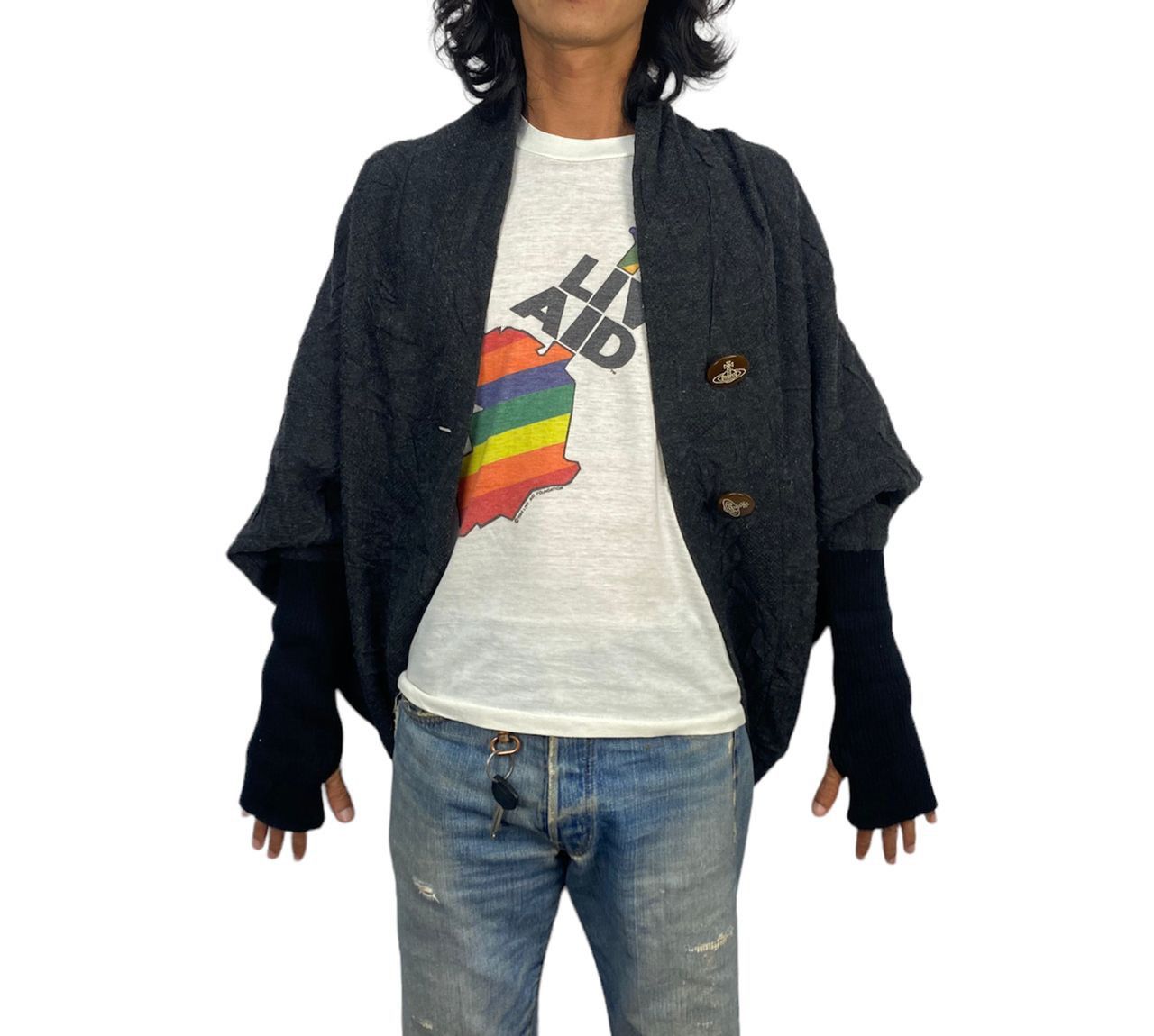 Seditionaries × Vivienne Westwood 🔥RARE🔥 unisex vivienne westwood punk style wool cardigan Size US M / EU 48-50 / 2 - 3 Thumbnail