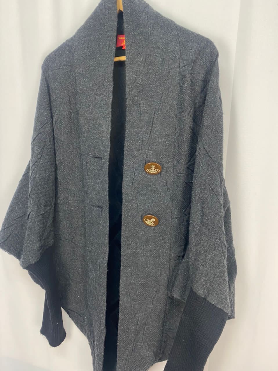 Seditionaries × Vivienne Westwood 🔥RARE🔥 unisex vivienne westwood punk style wool cardigan Size US M / EU 48-50 / 2 - 8 Thumbnail