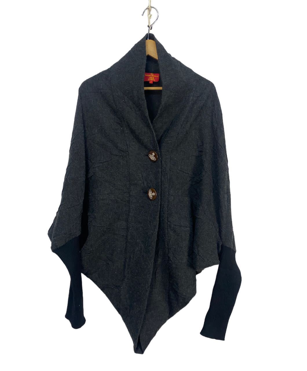 Seditionaries × Vivienne Westwood 🔥RARE🔥 unisex vivienne westwood punk style wool cardigan Size US M / EU 48-50 / 2 - 11 Thumbnail