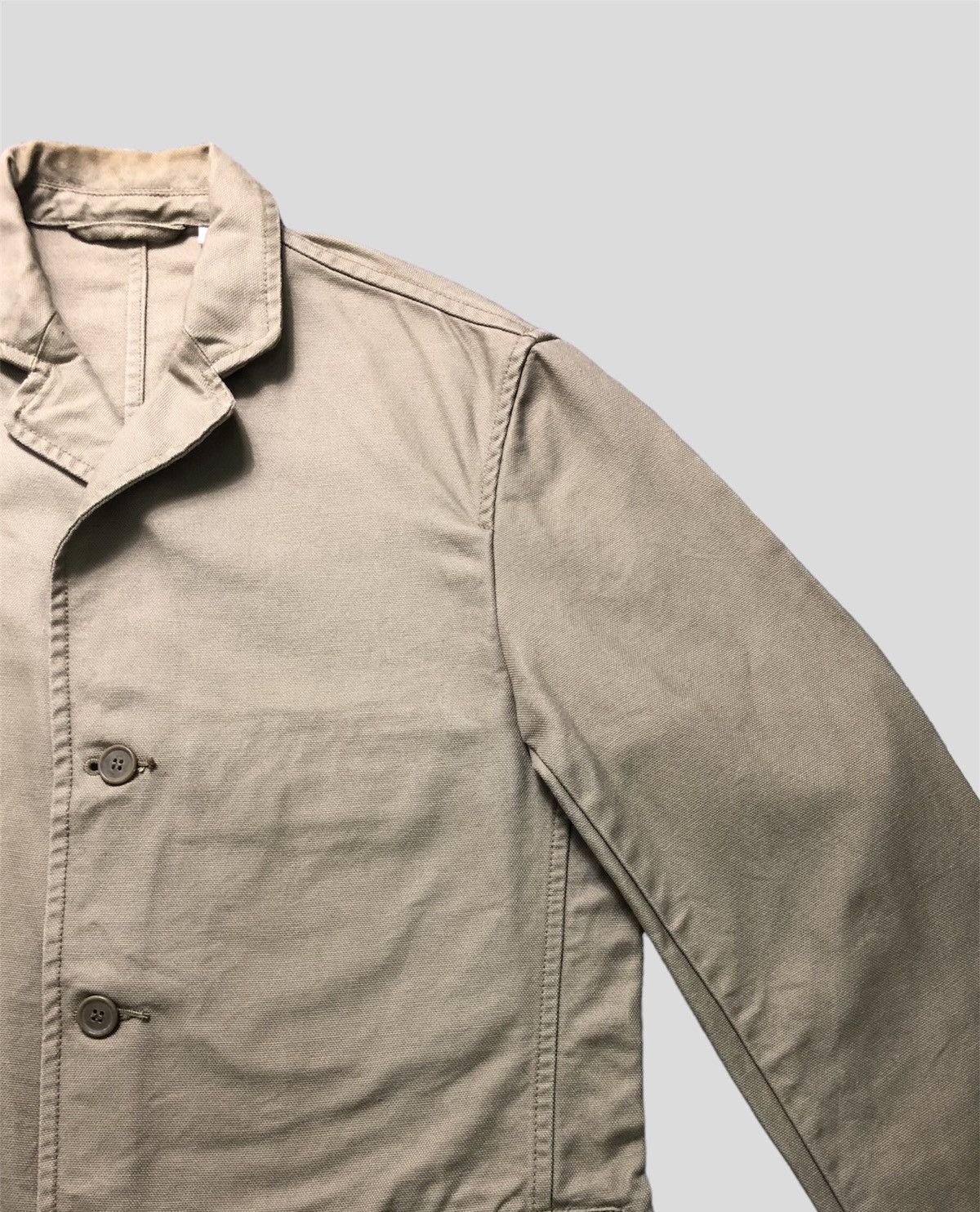 Japanese Brand × Vintage Vintage Hickory Workwear Jacket Size US L / EU 52-54 / 3 - 5 Thumbnail