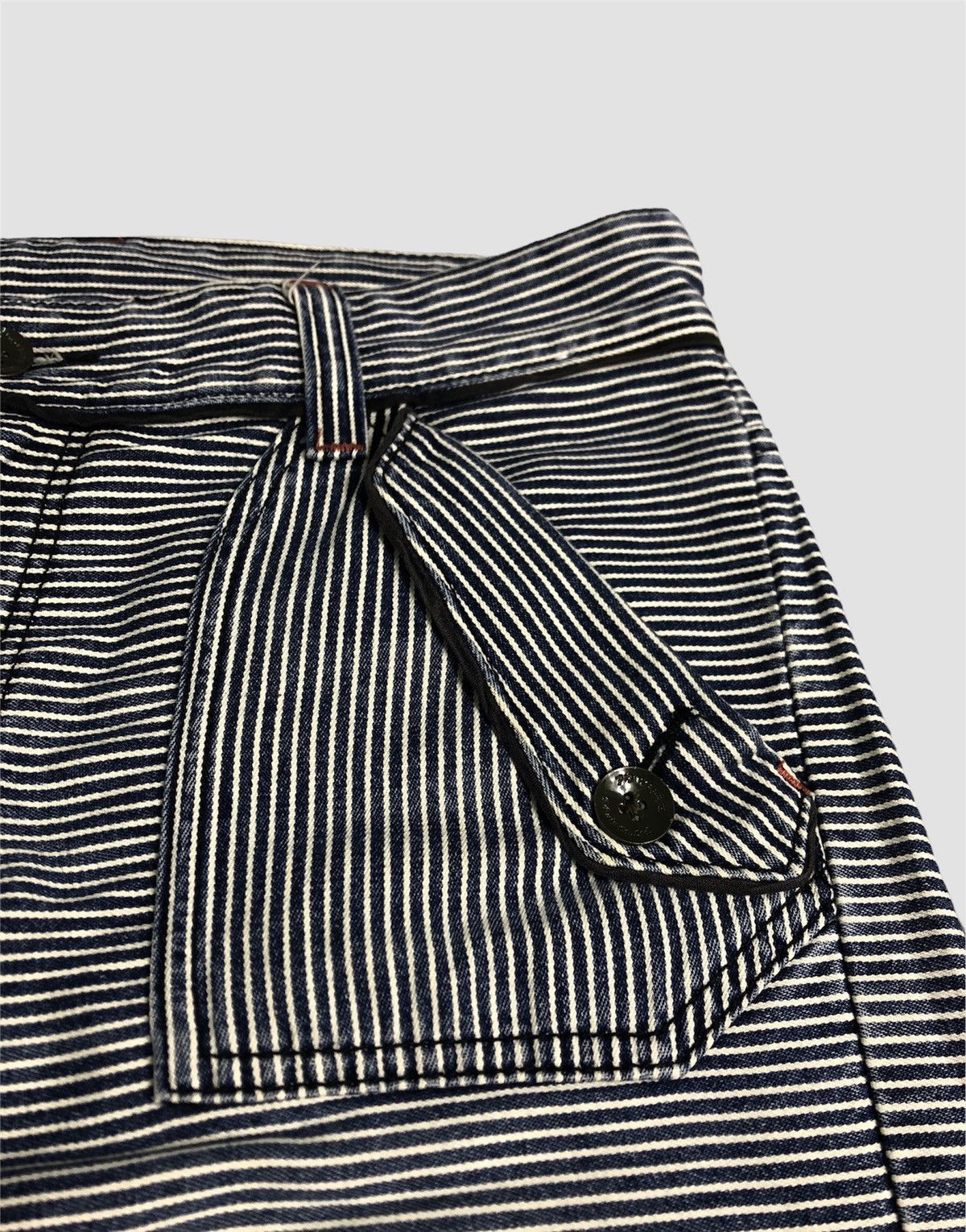 Edwin × If Six Was Nine × Le Grande Bleu (L.G.B.) Vintage 90s Edwin Striped Pant Size US 31 - 8 Thumbnail