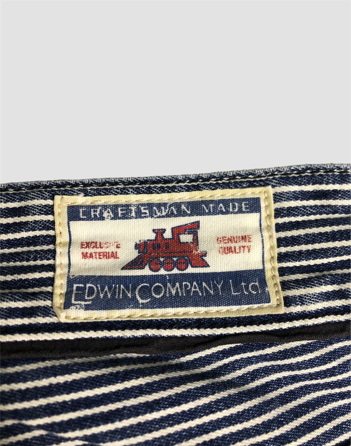 Edwin × If Six Was Nine × Le Grande Bleu (L.G.B.) Vintage 90s Edwin Striped Pant Size US 31 - 6 Thumbnail