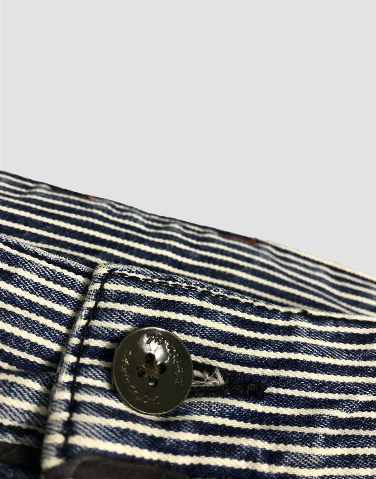 Edwin × If Six Was Nine × Le Grande Bleu (L.G.B.) Vintage 90s Edwin Striped Pant Size US 31 - 12 Thumbnail