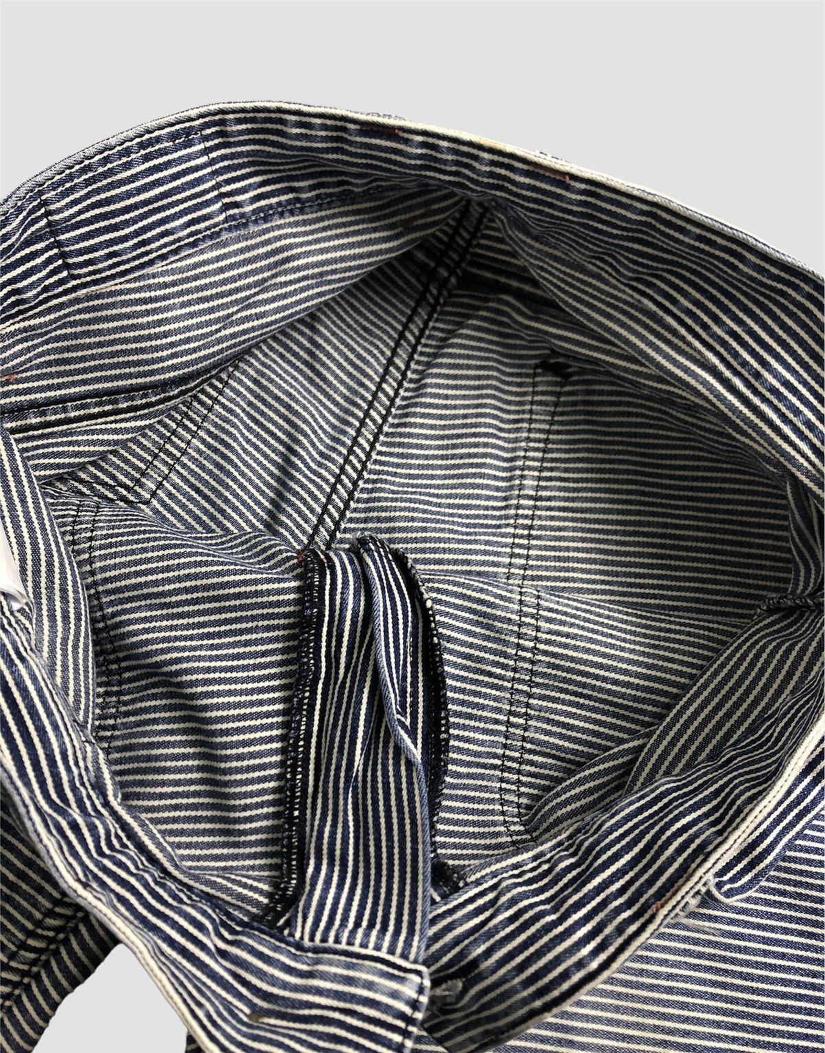 Edwin × If Six Was Nine × Le Grande Bleu (L.G.B.) Vintage 90s Edwin Striped Pant Size US 31 - 15 Thumbnail