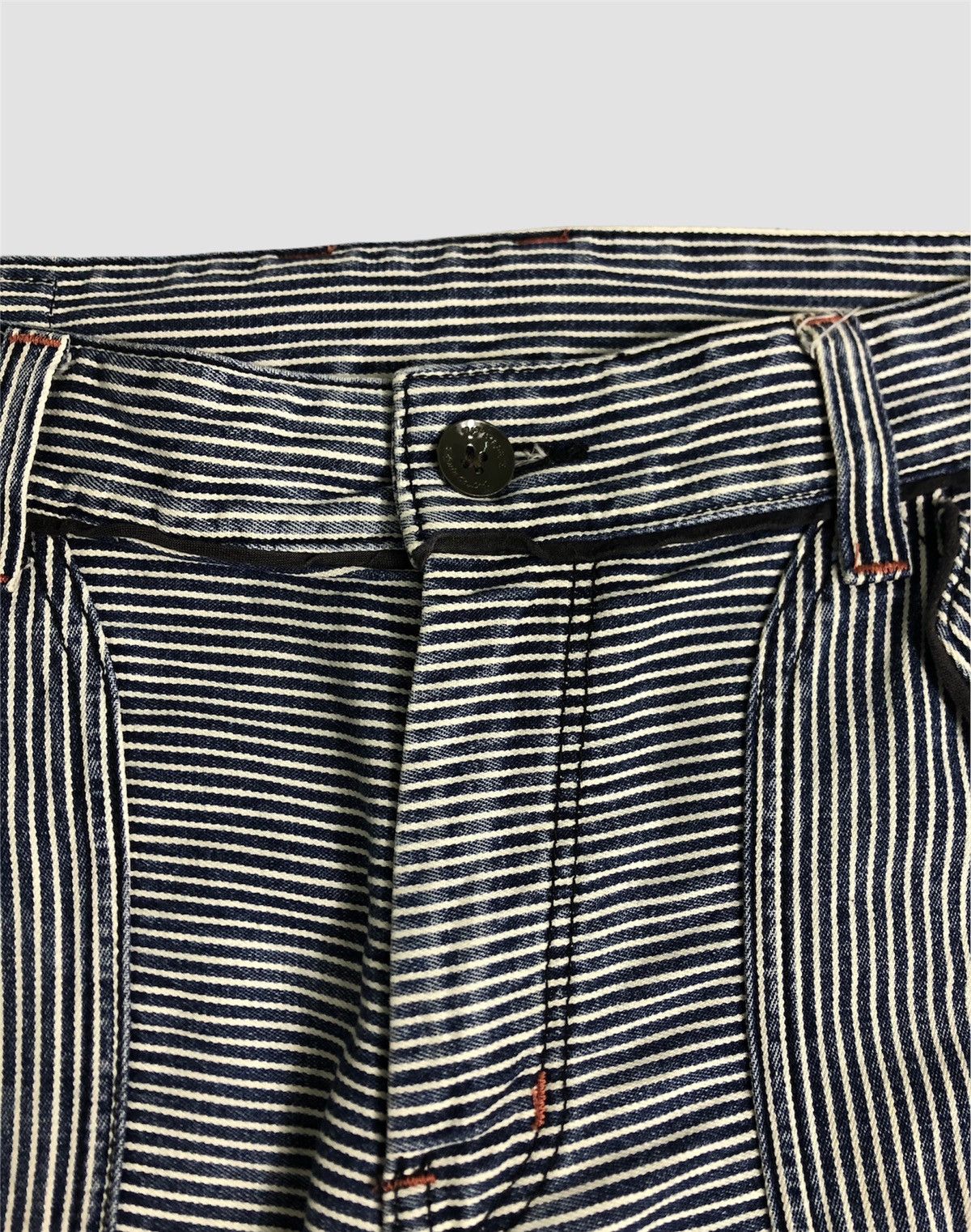 Edwin × If Six Was Nine × Le Grande Bleu (L.G.B.) Vintage 90s Edwin Striped Pant Size US 31 - 11 Thumbnail