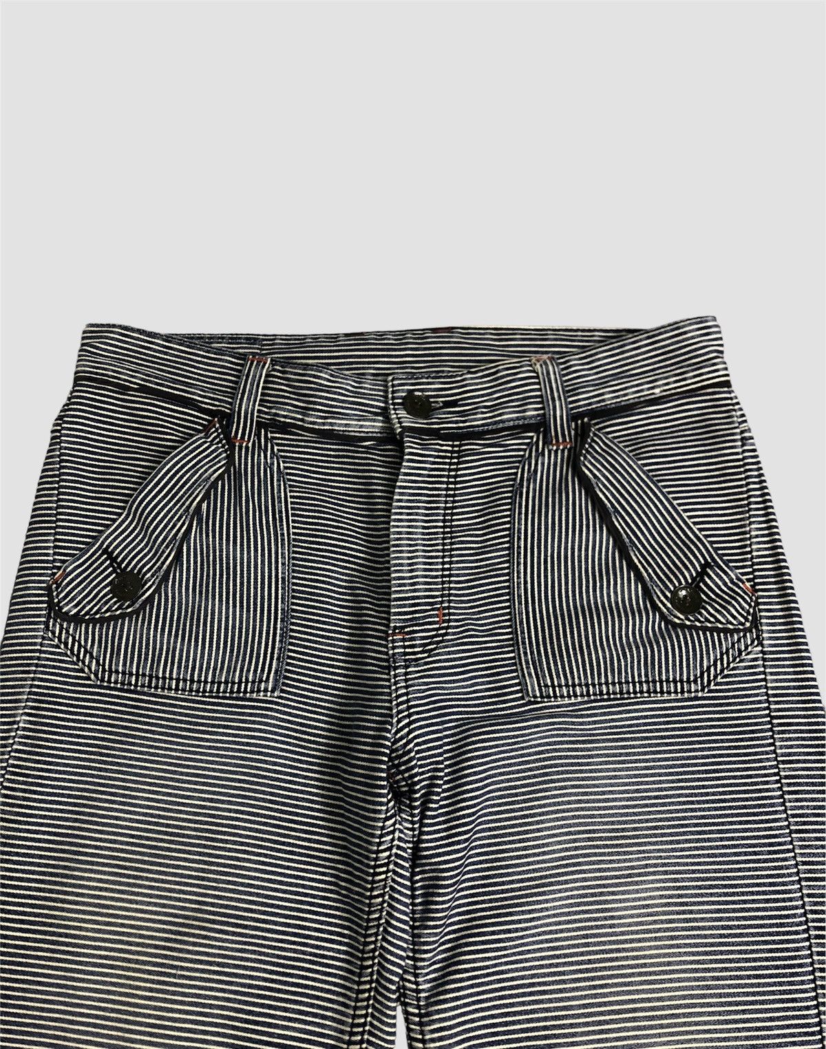 Edwin × If Six Was Nine × Le Grande Bleu (L.G.B.) Vintage 90s Edwin Striped Pant Size US 31 - 7 Thumbnail