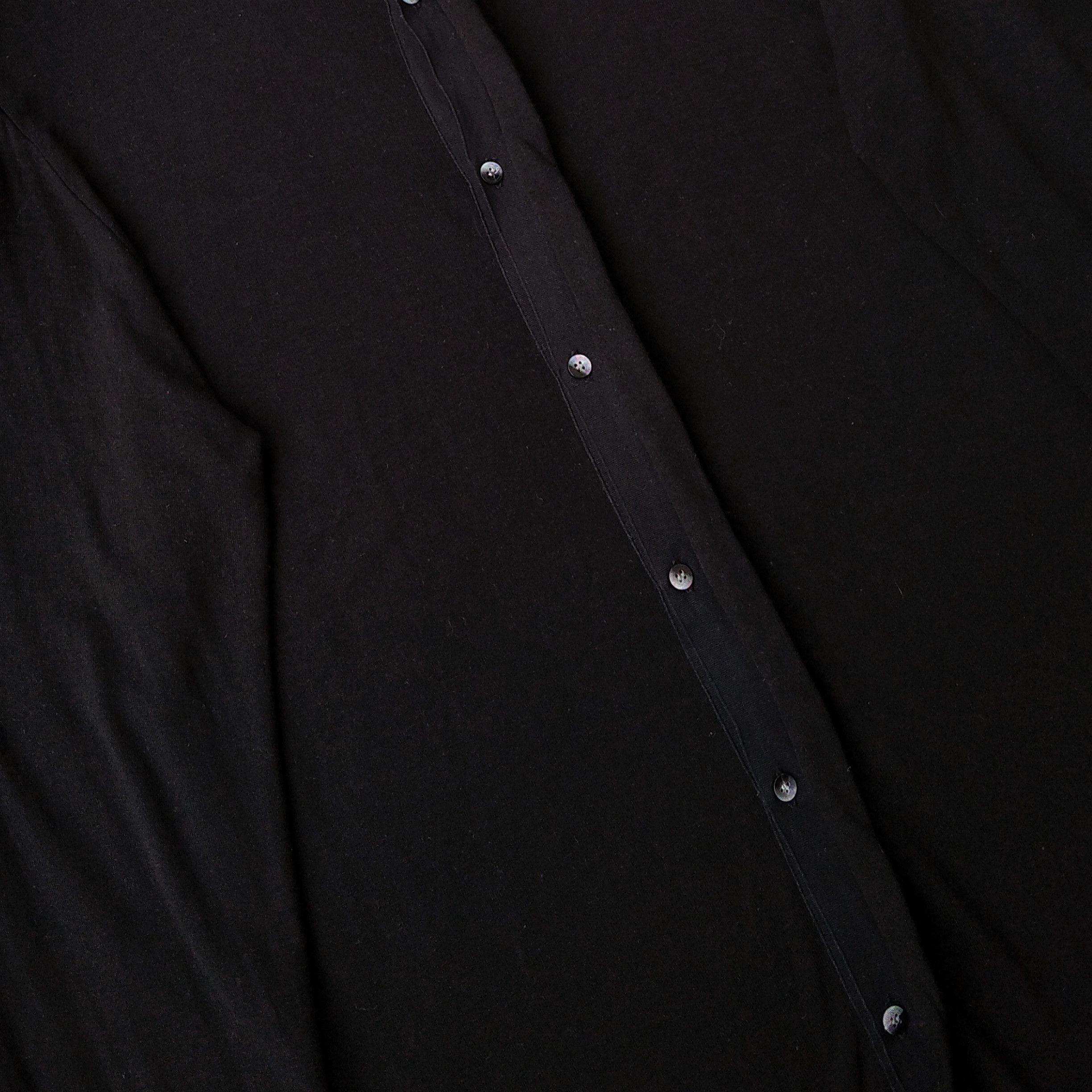 14th Addiction UNSEAKY Japanese Brand Black Long Shirt Made in Japan Size US L / EU 52-54 / 3 - 3 Thumbnail