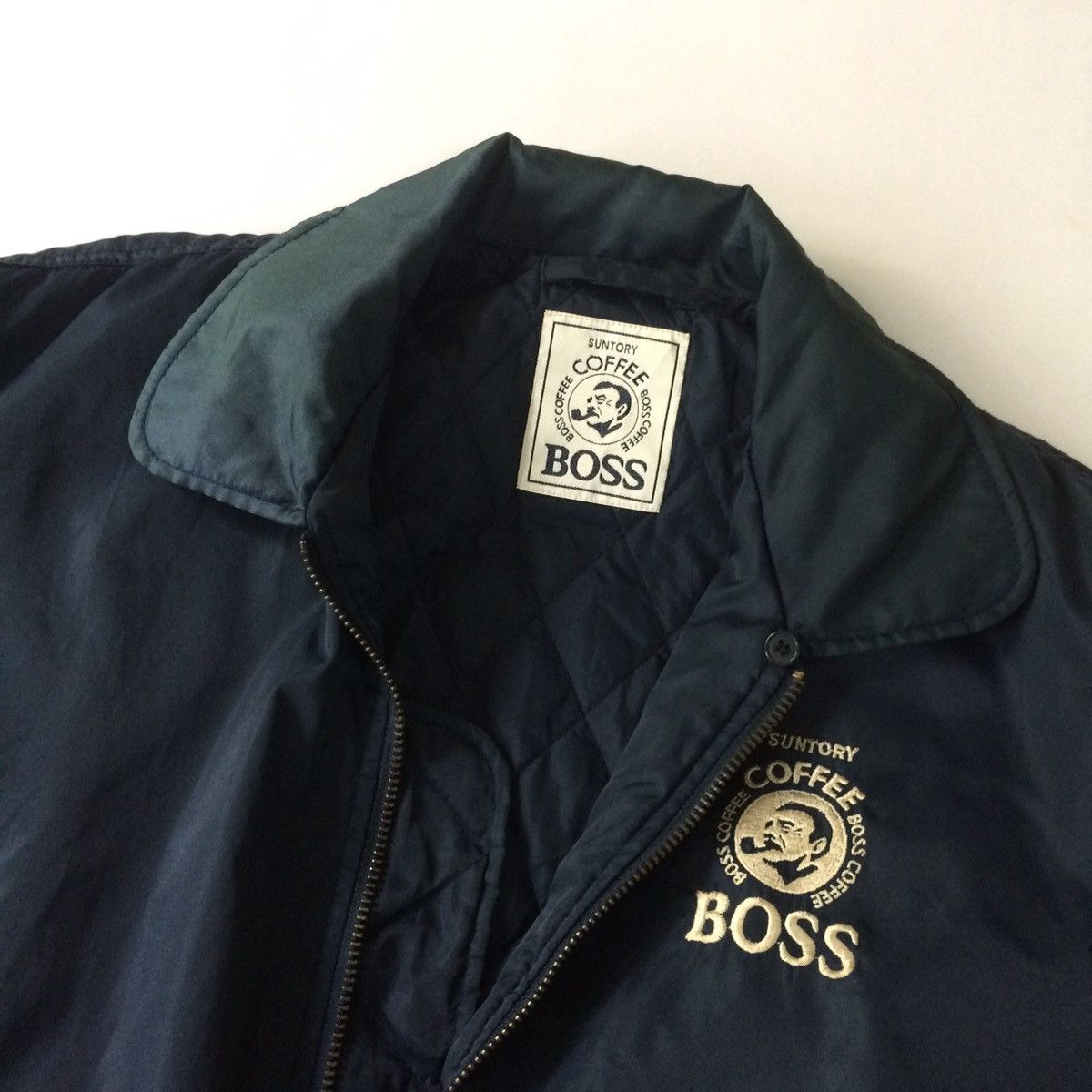 Japanese Brand Vintage suntory Coffee Boss Design bomber jacket Size US L / EU 52-54 / 3 - 6 Thumbnail