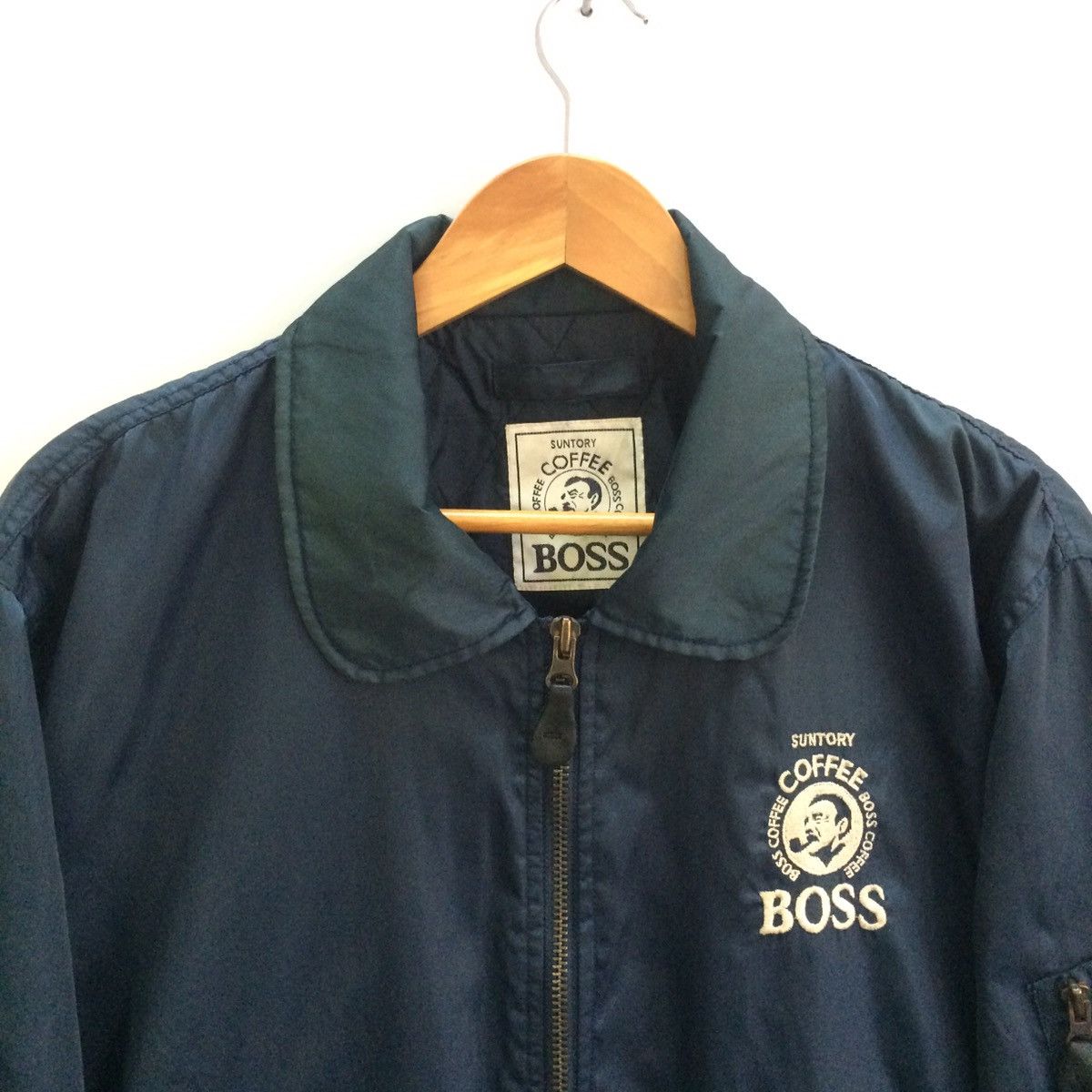 Japanese Brand Vintage suntory Coffee Boss Design bomber jacket Size US L / EU 52-54 / 3 - 2 Thumbnail
