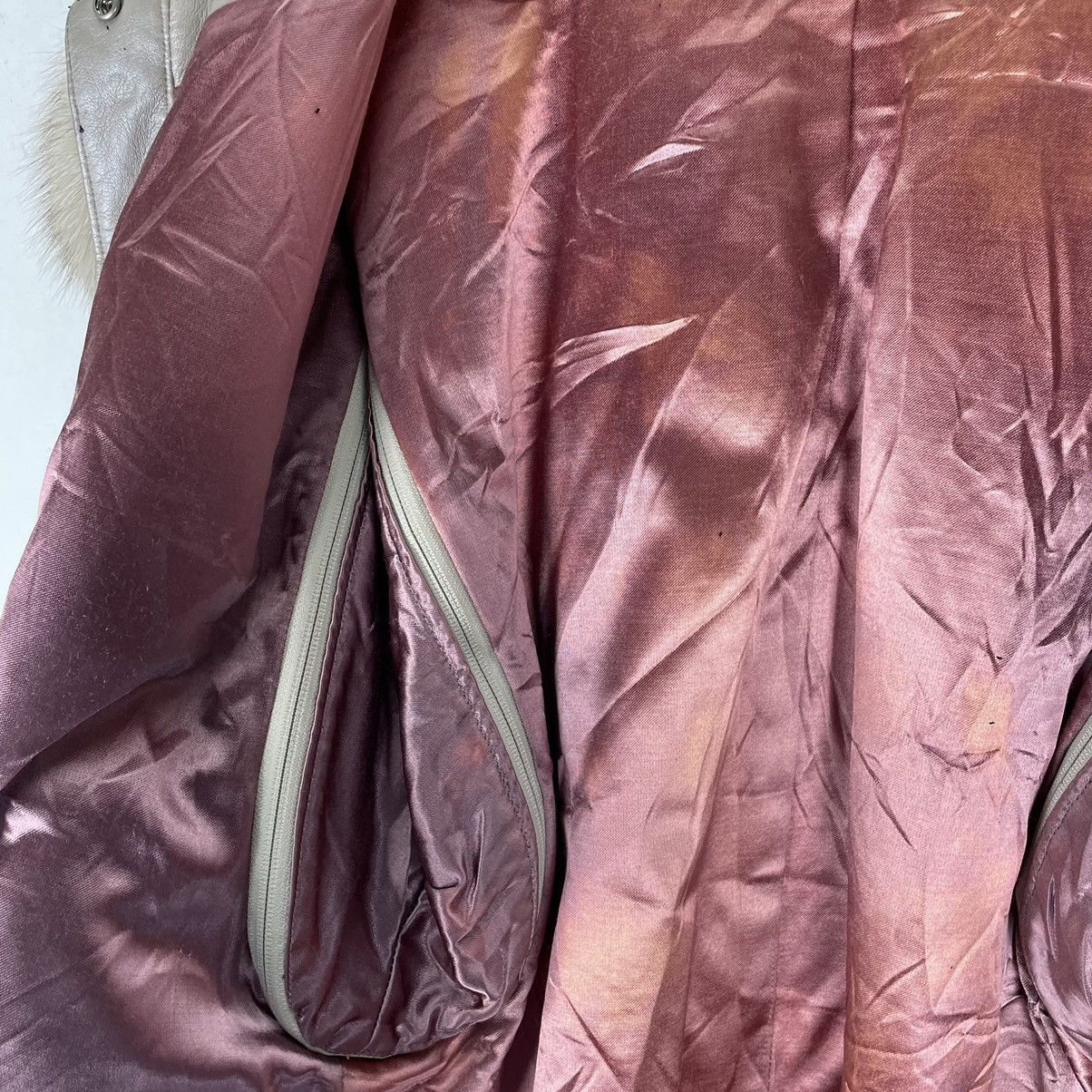 Vintage 🌟80s NORMA CANADA DETACHABLE FUR LEATHER JACKET Size S / US 4 / IT 40 - 8 Thumbnail