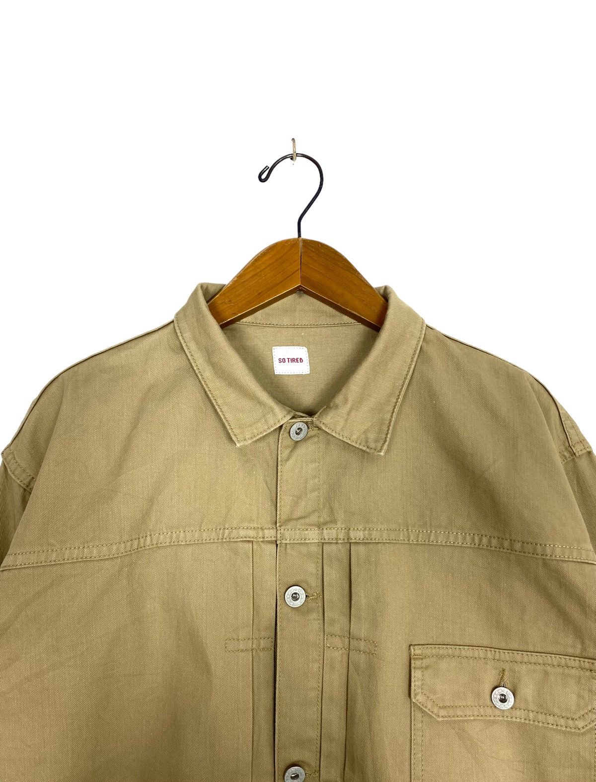 Homemade Rare‼️ So Tired Home Made Workwear Jacket Size US M / EU 48-50 / 2 - 4 Thumbnail