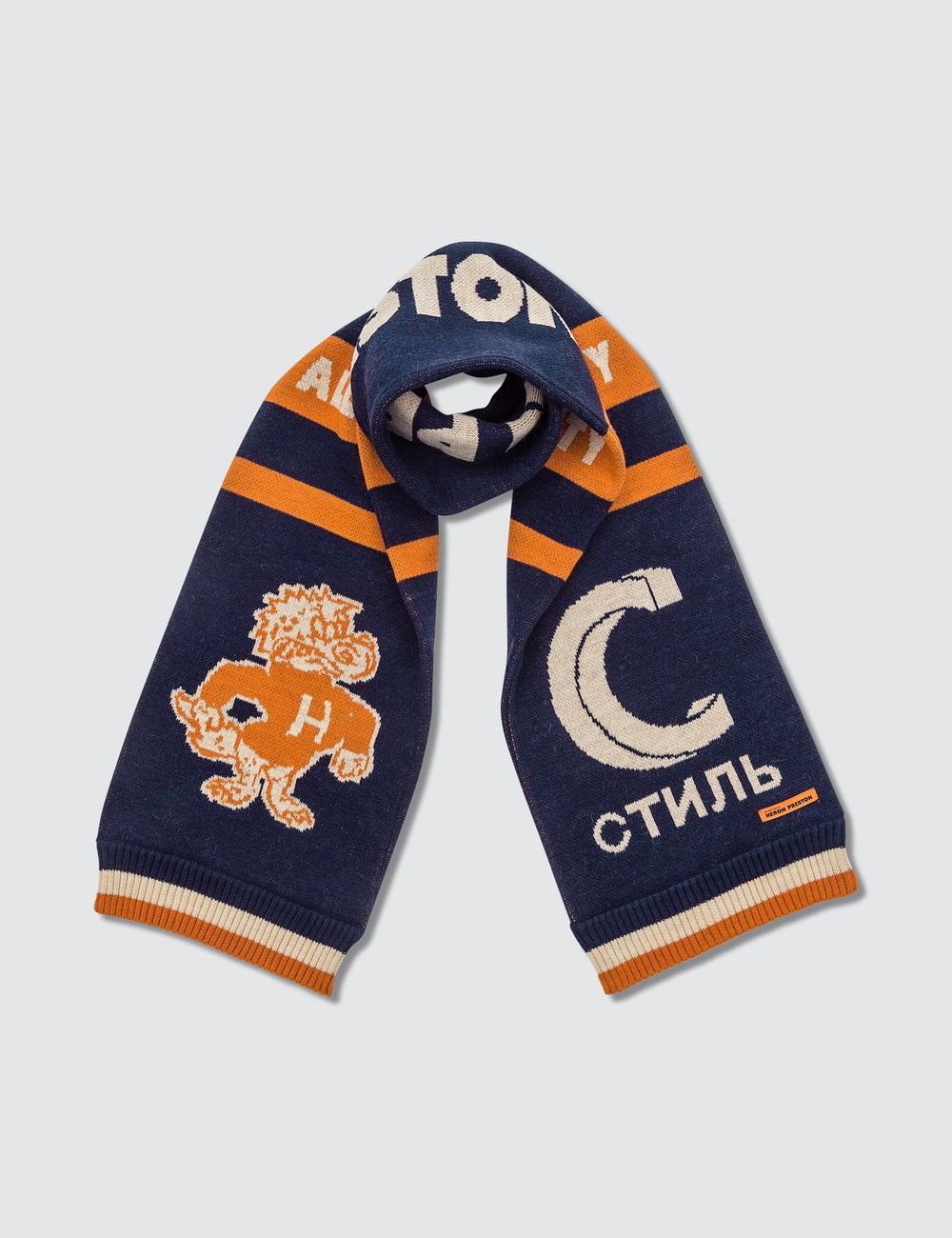 HERON PRESTON Dragons Jacquard Soccer Scarf