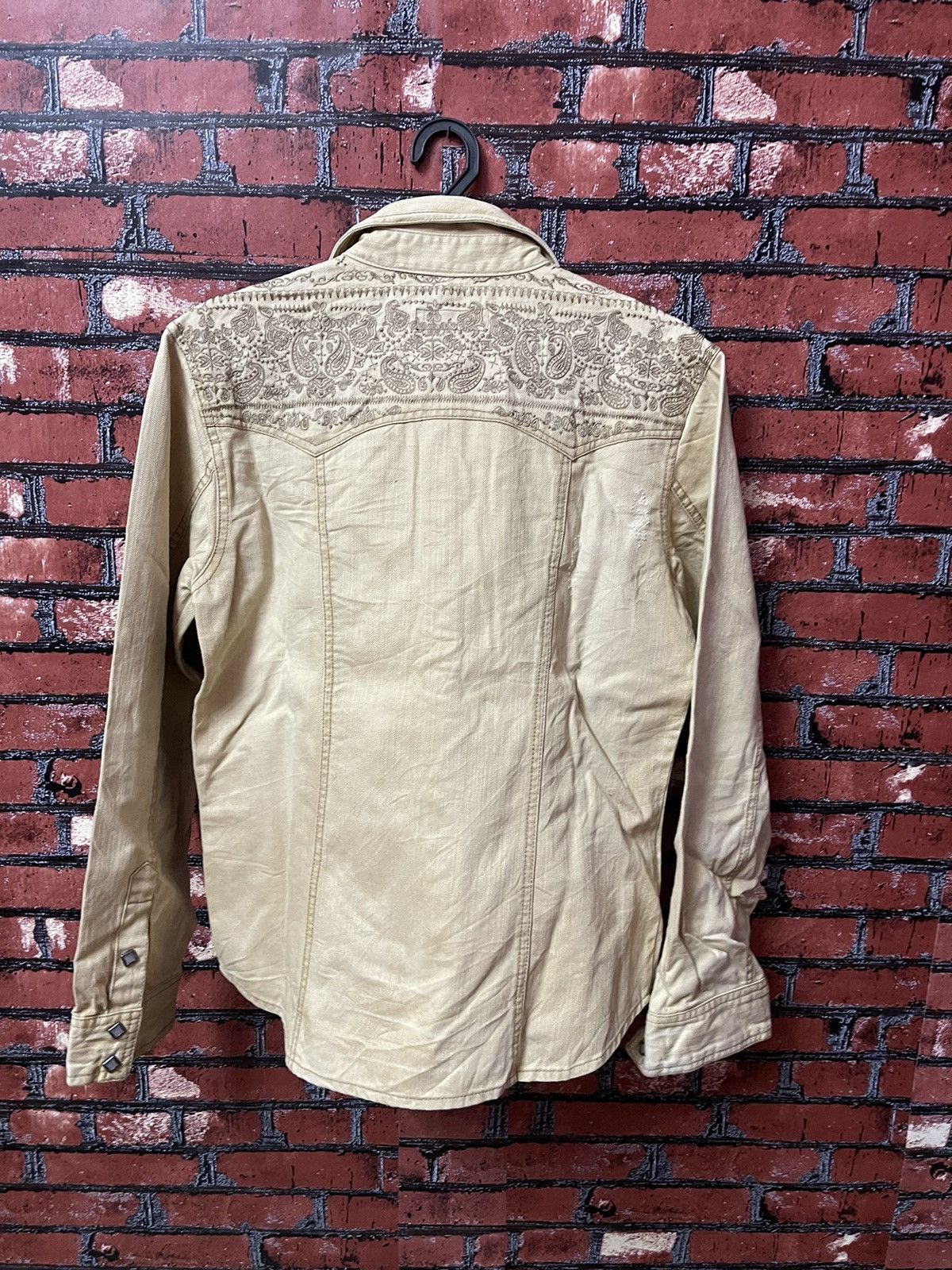 In The Attic × Japanese Brand In the attic chicanos style embroidery denim light jacket Size US M / EU 48-50 / 2 - 5 Thumbnail