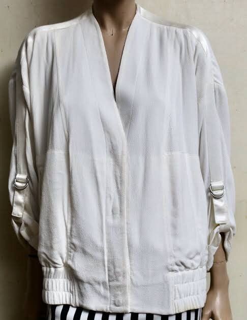 Helmut Lang Helmut Lang D Ring Crepe Black Cardigan Size M / US 6-8 / IT 42-44 - 8 Thumbnail