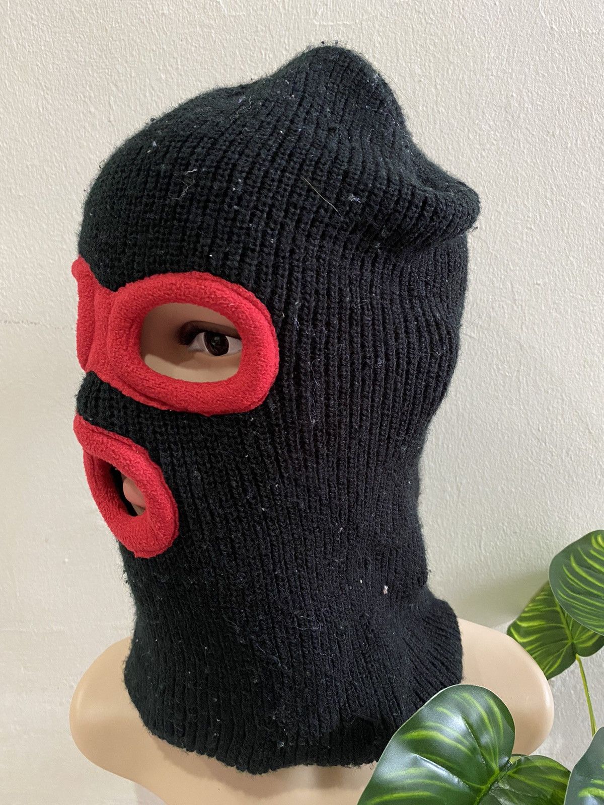 Japanese Brand JAPANESE BRAND FULL FACE MASK BEANIE / SNOW HATS Size ONE SIZE - 2 Thumbnail