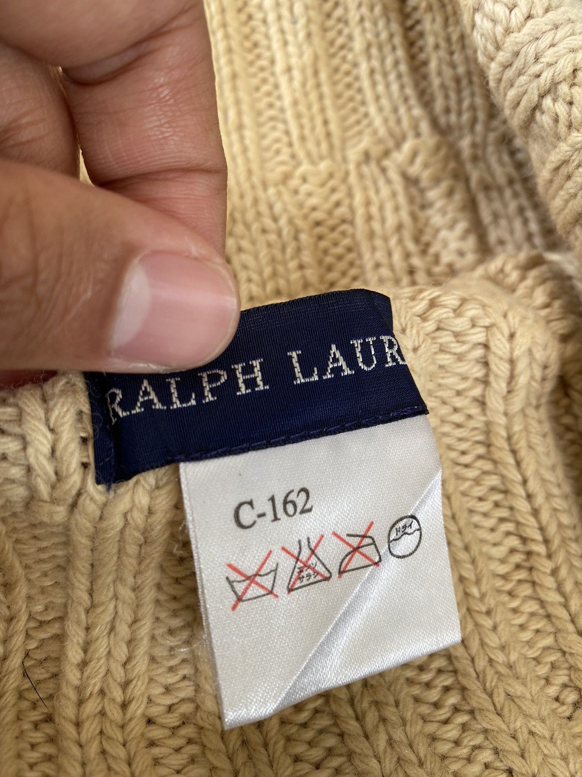 Ralph Lauren × Vintage RAPLH LAUREN KNIT BEANIE / SNOW CAP Size ONE SIZE - 4 Thumbnail