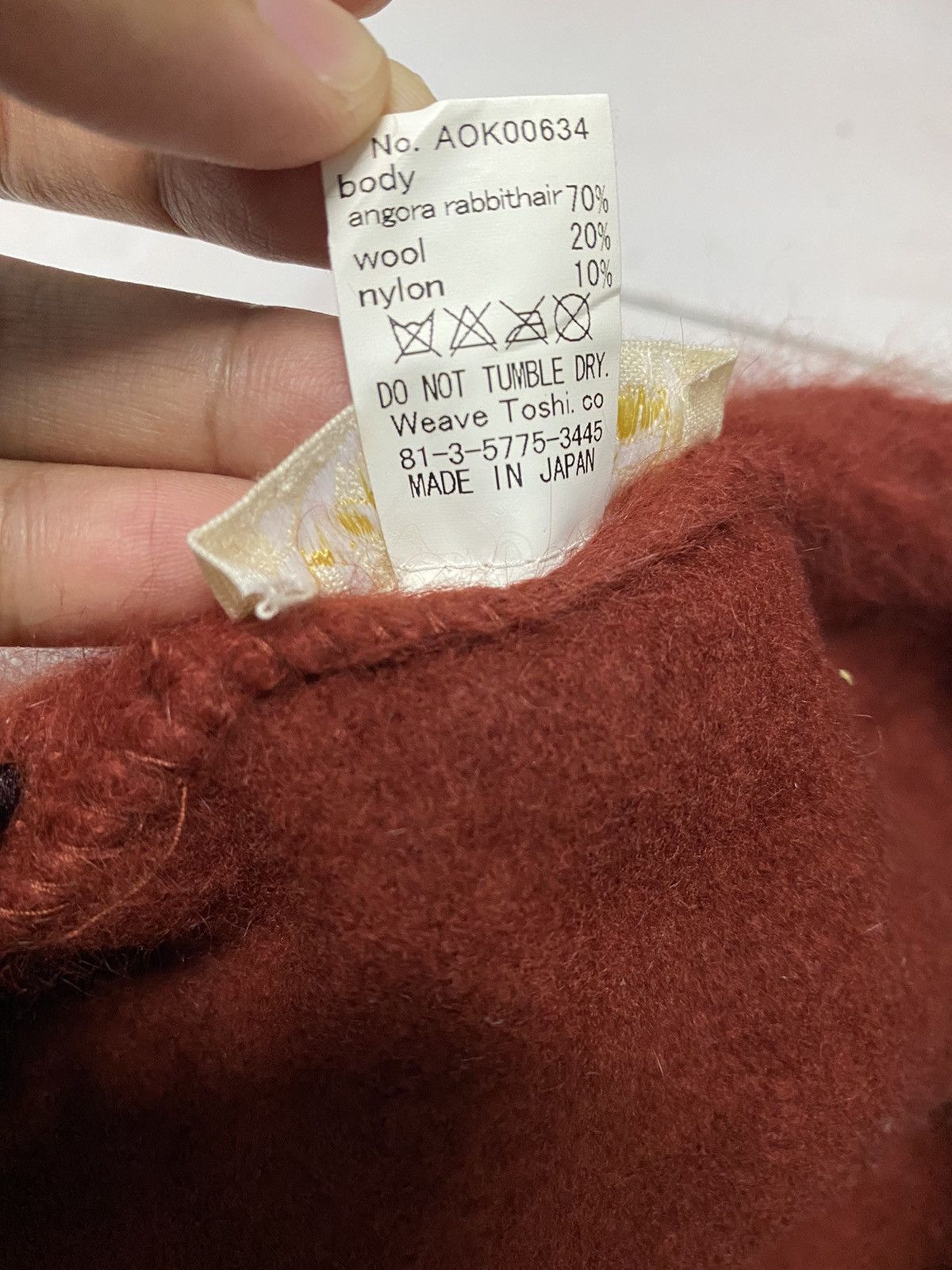 CA4LA CA4LA ANGORA RABBIT HAIR BEANIE / SNOW CAP Size ONE SIZE - 6 Thumbnail