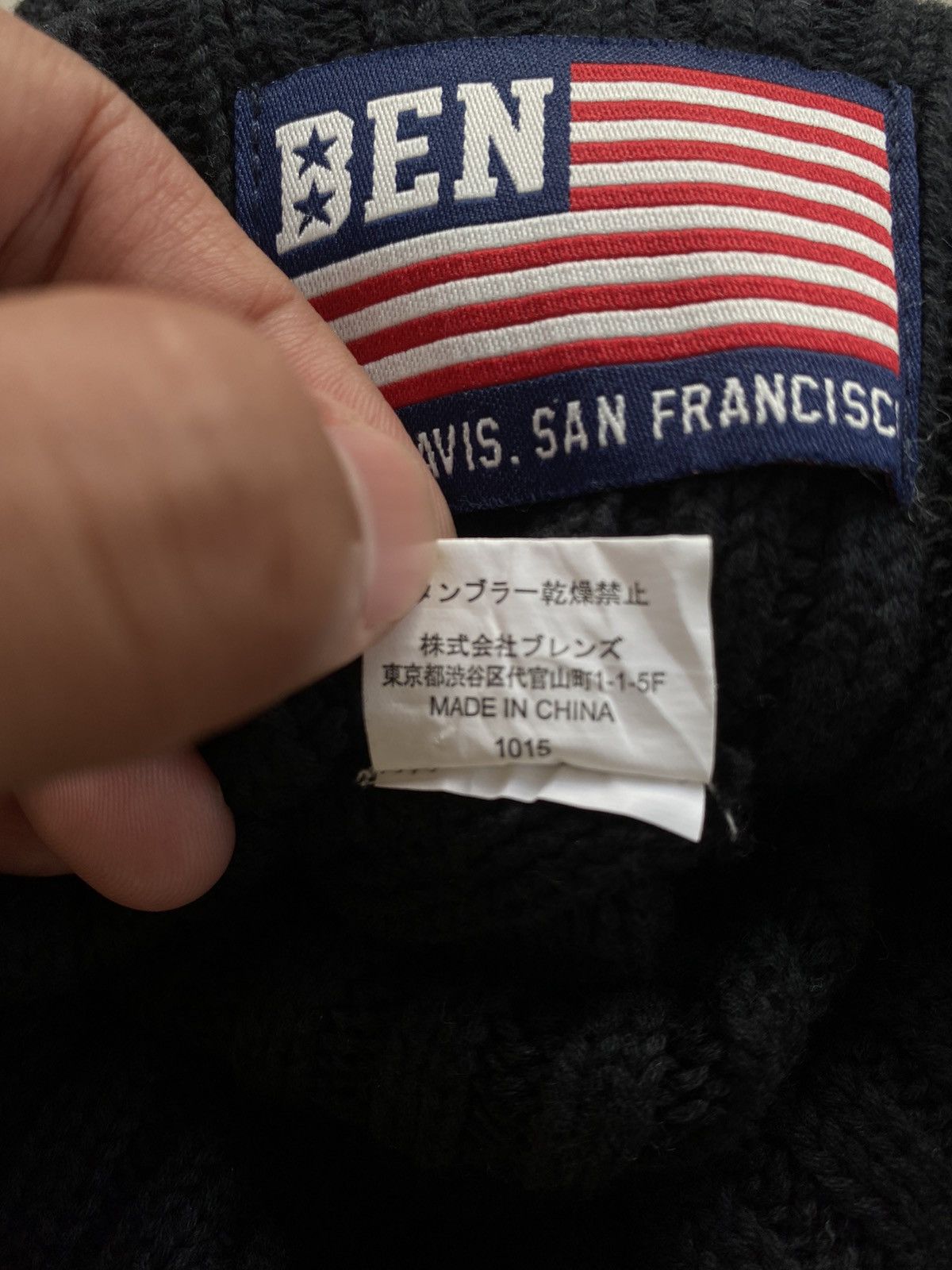 Ben Davis BEN DAVIS.SAN FRANCISCO USA FLAG BEANIE/ SNOW CAP Size ONE SIZE - 4 Thumbnail