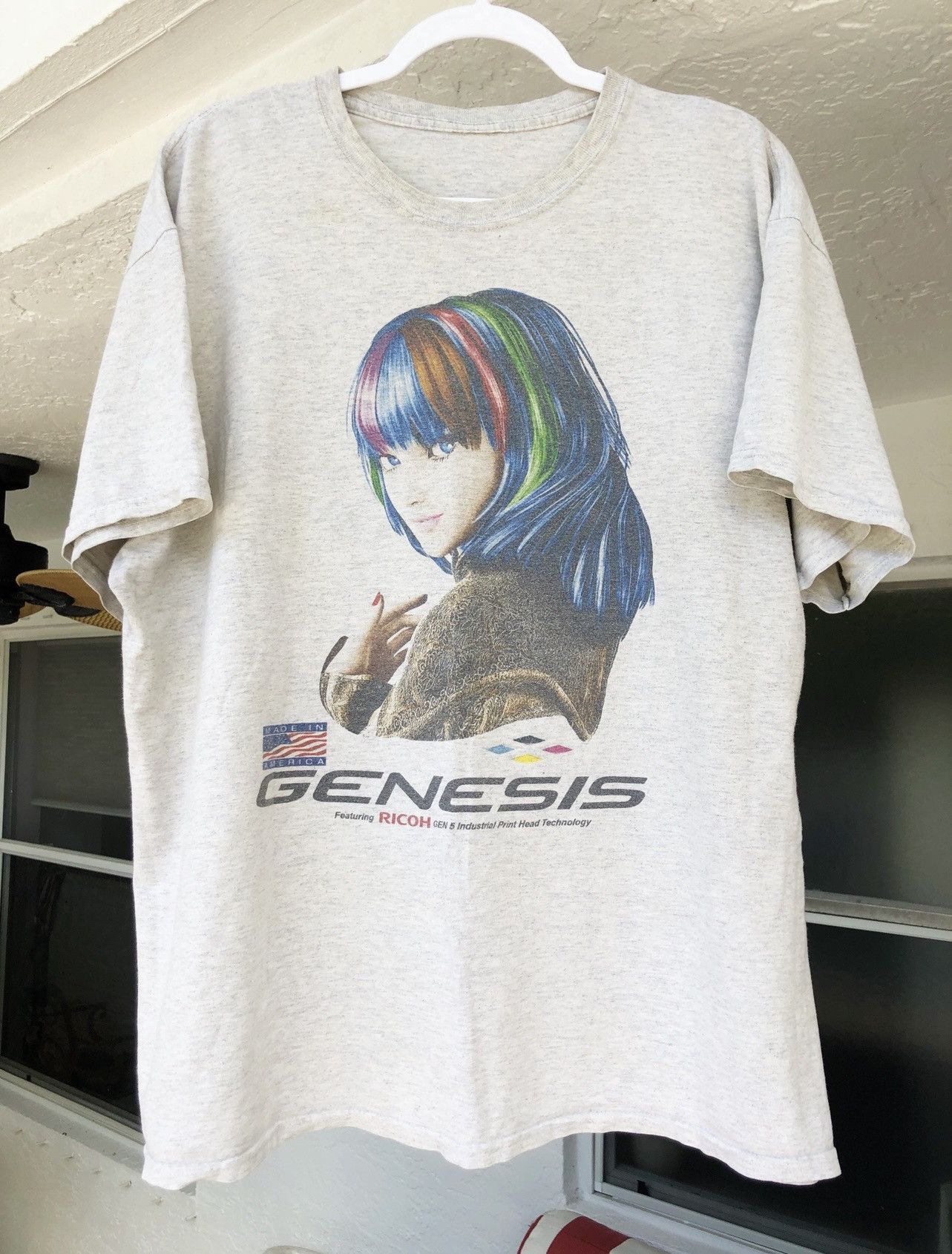 Vintage Vintage Genesis Shirt Ricoh Photography Anime The Doors Size US XL / EU 56 / 4 - 1 Thumbnail