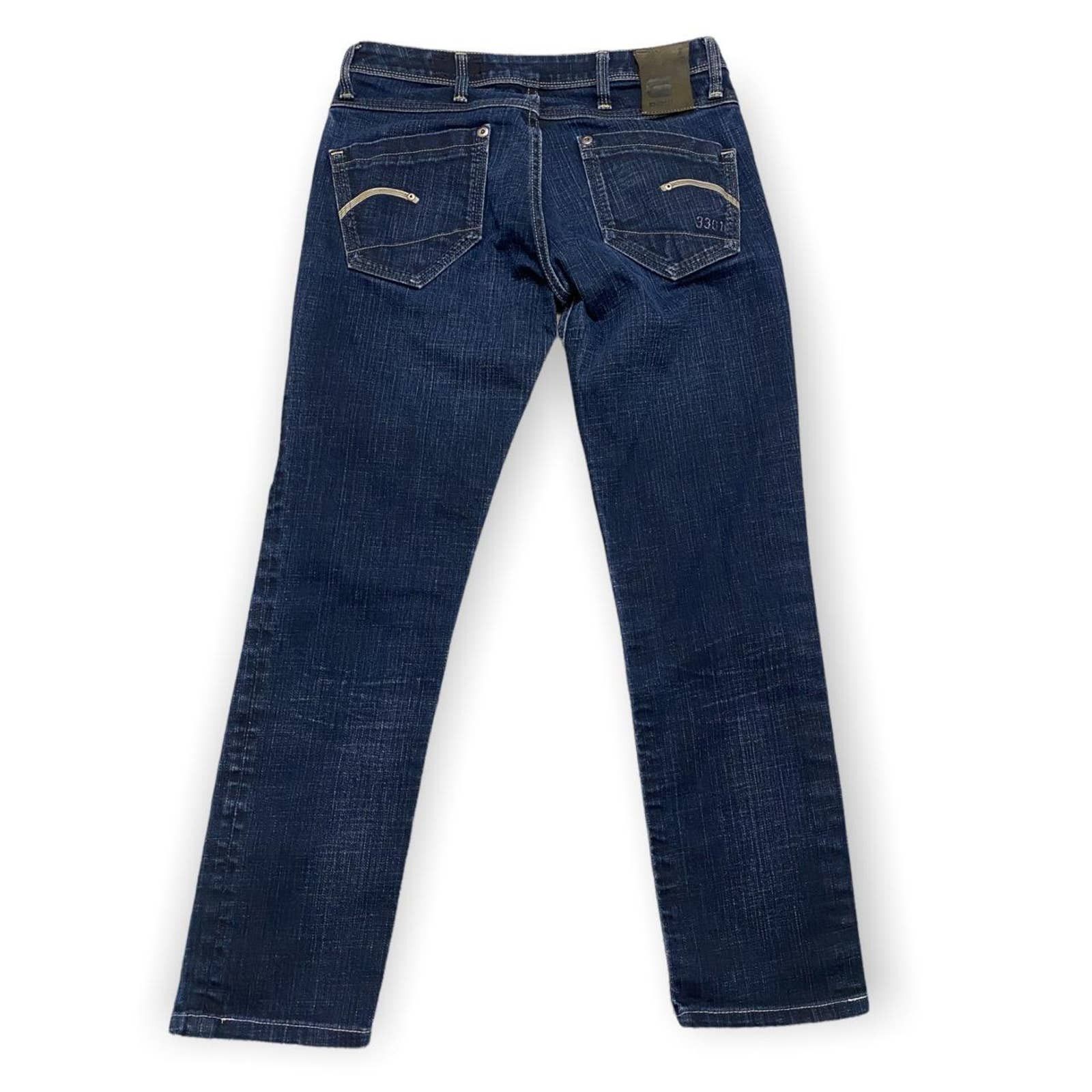 G-Star G-Star Raw ‘New Tag Skinny’ 3301 Designer Denim Jeans Size 28" / US 6 / IT 42 - 1 Thumbnail
