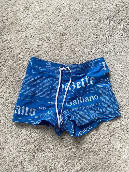 John galliano best sale swim shorts